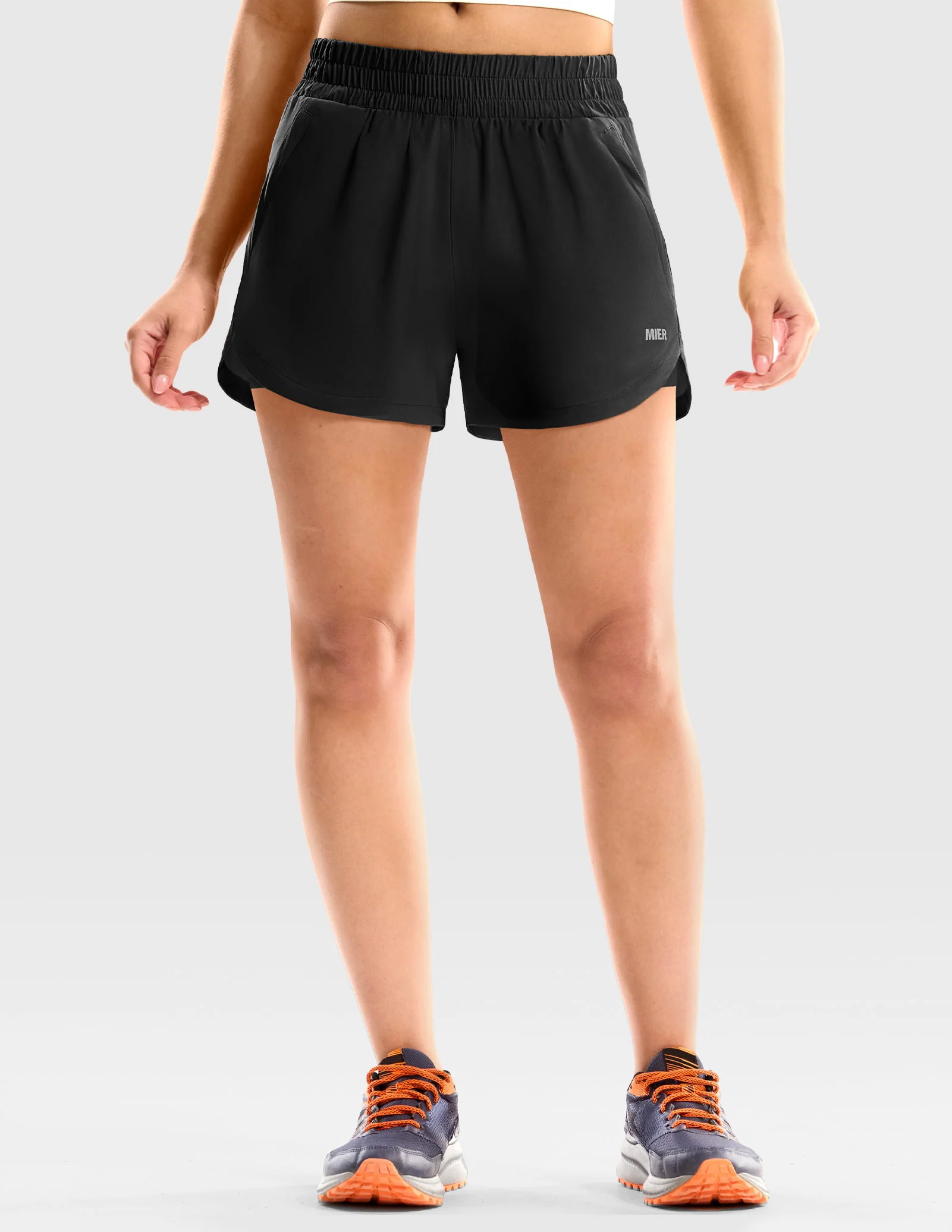 Women’s PaceLite 3” 2-in-1 Running Shorts with Zipper Pockets - Image 3