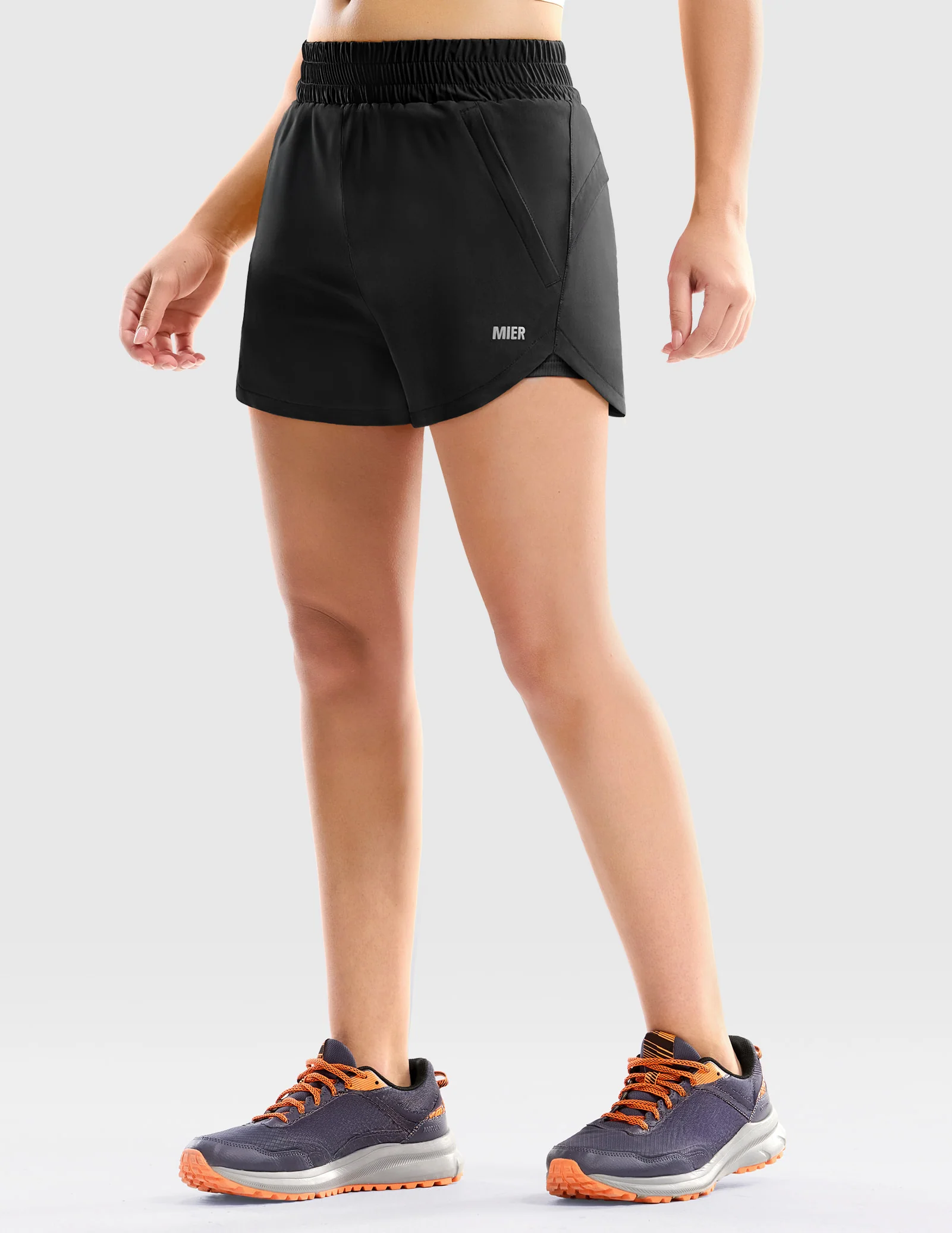 Women’s PaceLite 3” 2-in-1 Running Shorts with Zipper Pockets - Image 33