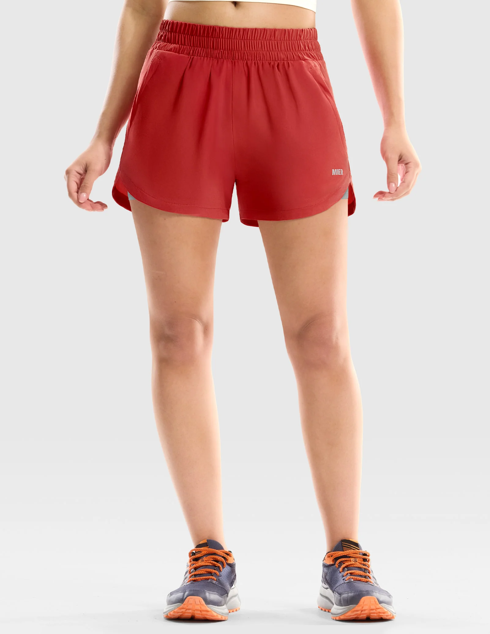 Women’s PaceLite 3” 2-in-1 Running Shorts with Zipper Pockets - Image 7