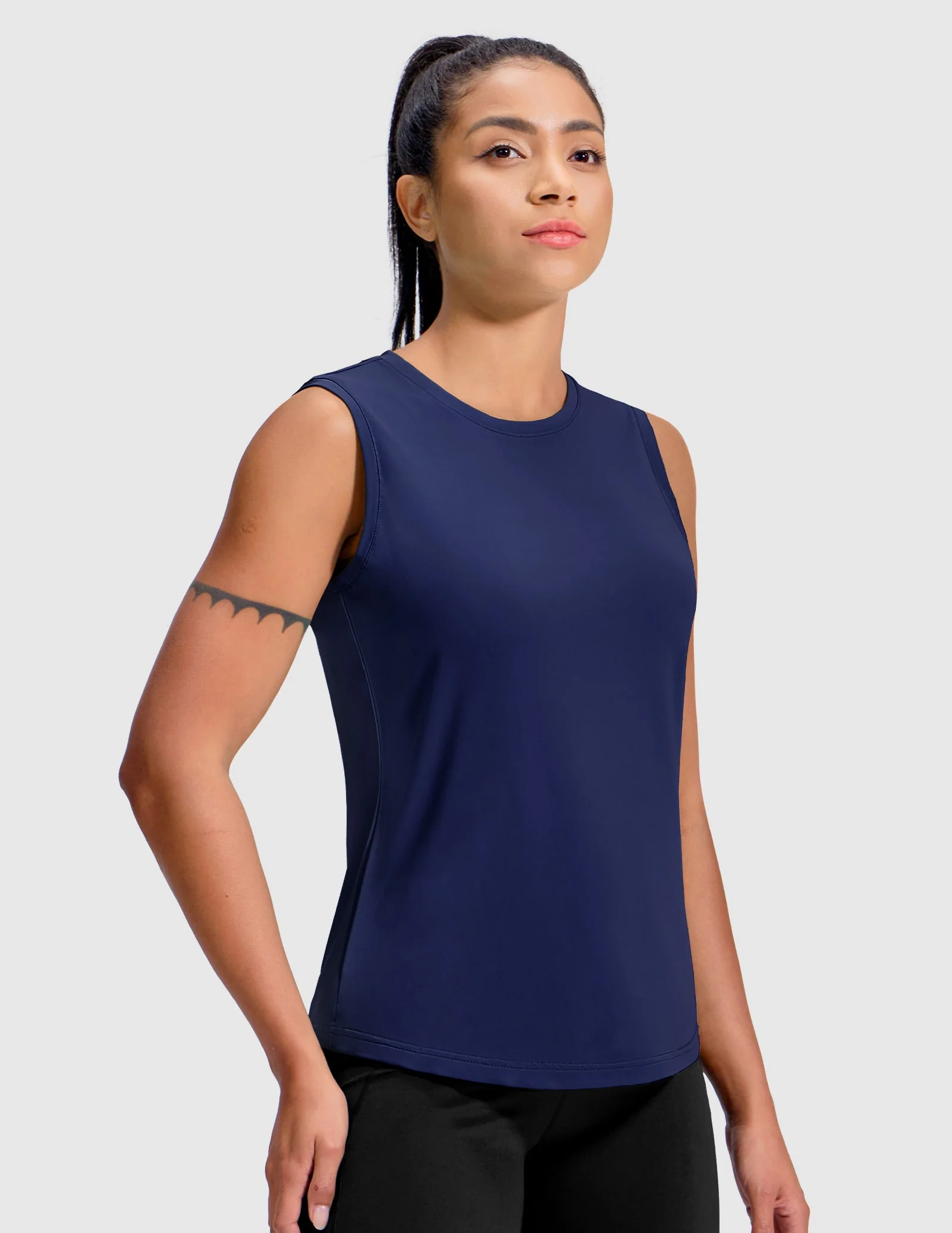 Women's BreezeRun Sleeveless Tee Shirt - Image 11