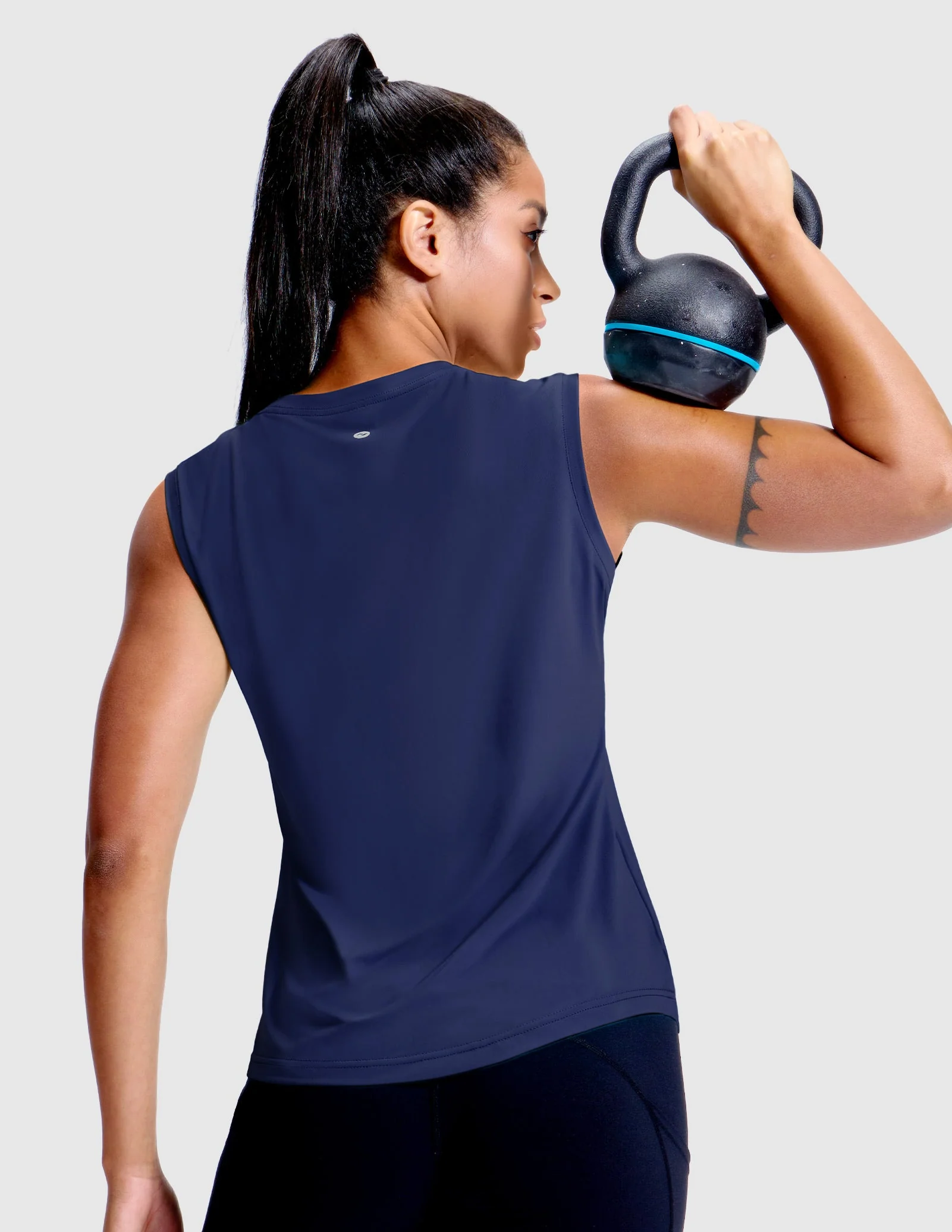 Women's BreezeRun Sleeveless Tee Shirt - Image 13