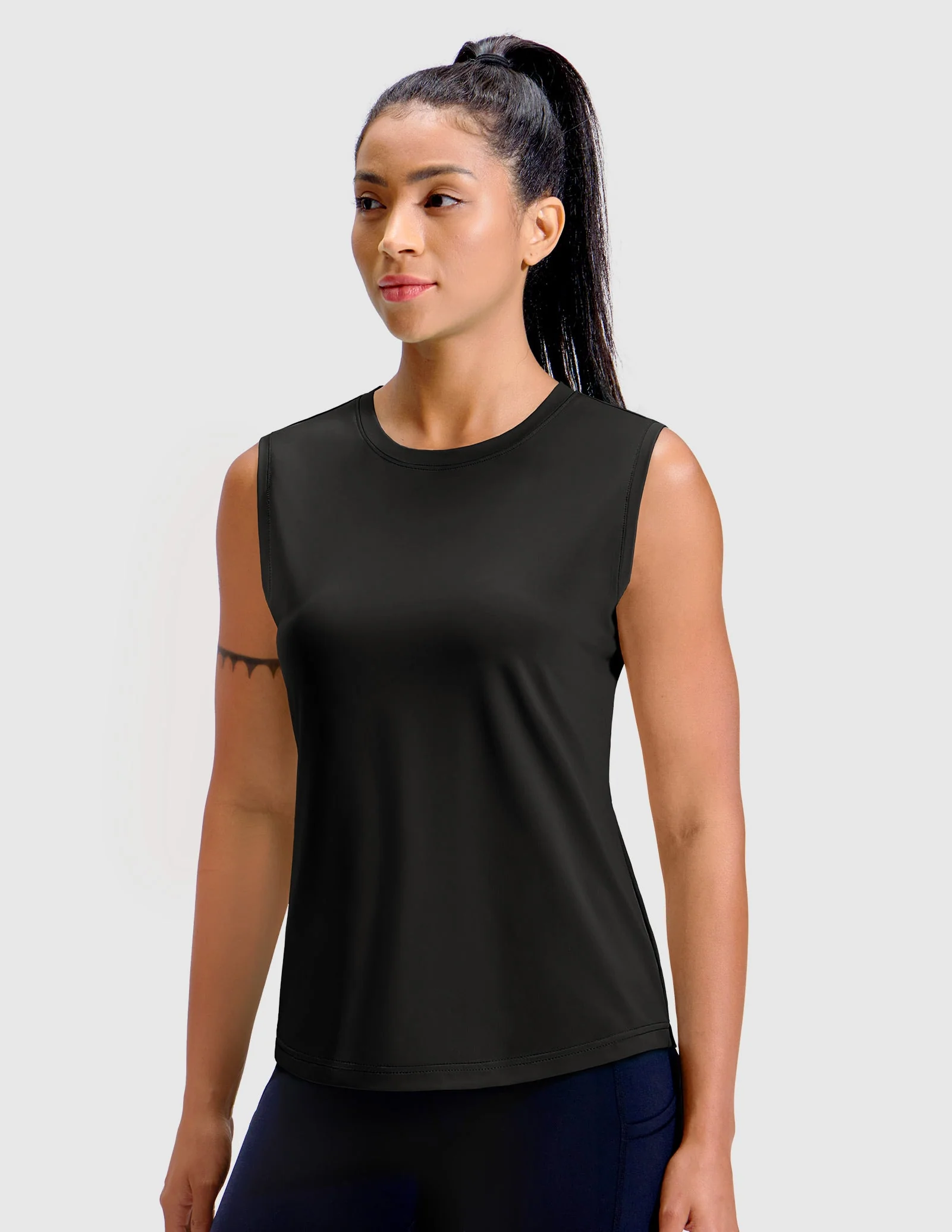 Women's BreezeRun Sleeveless Tee Shirt - Image 24