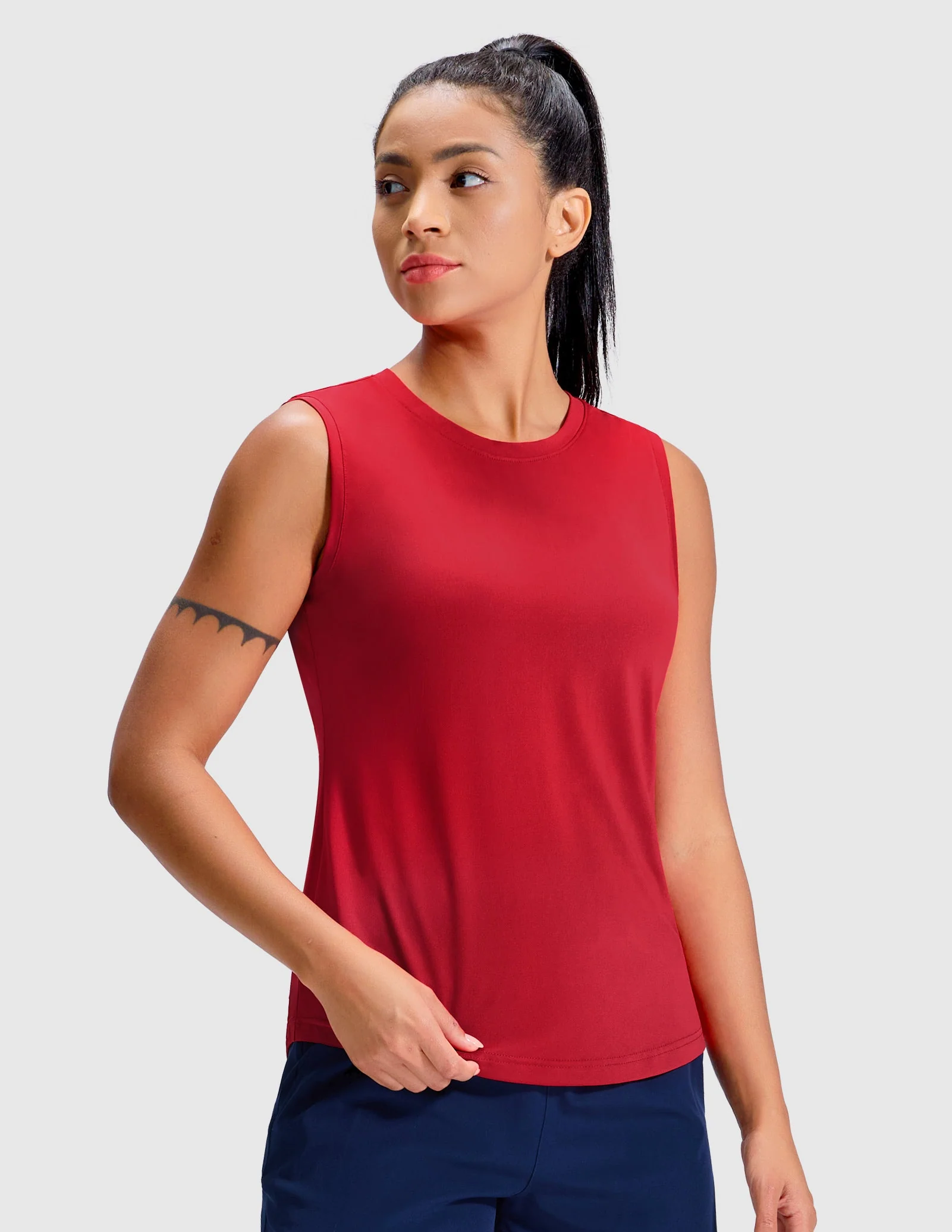 Women's BreezeRun Sleeveless Tee Shirt - Image 29