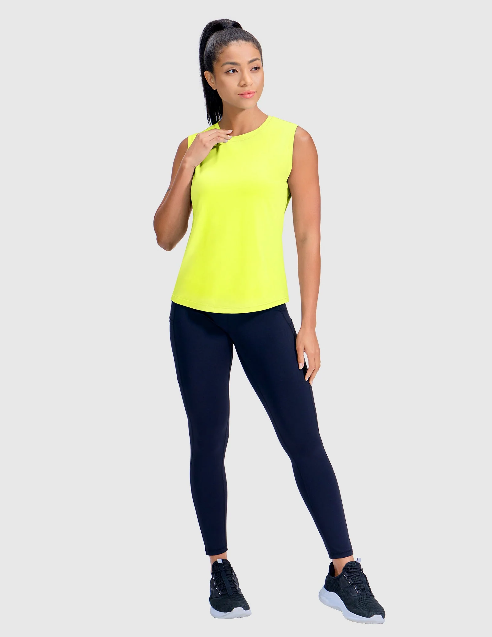 Women's BreezeRun Sleeveless Tee Shirt - Image 39