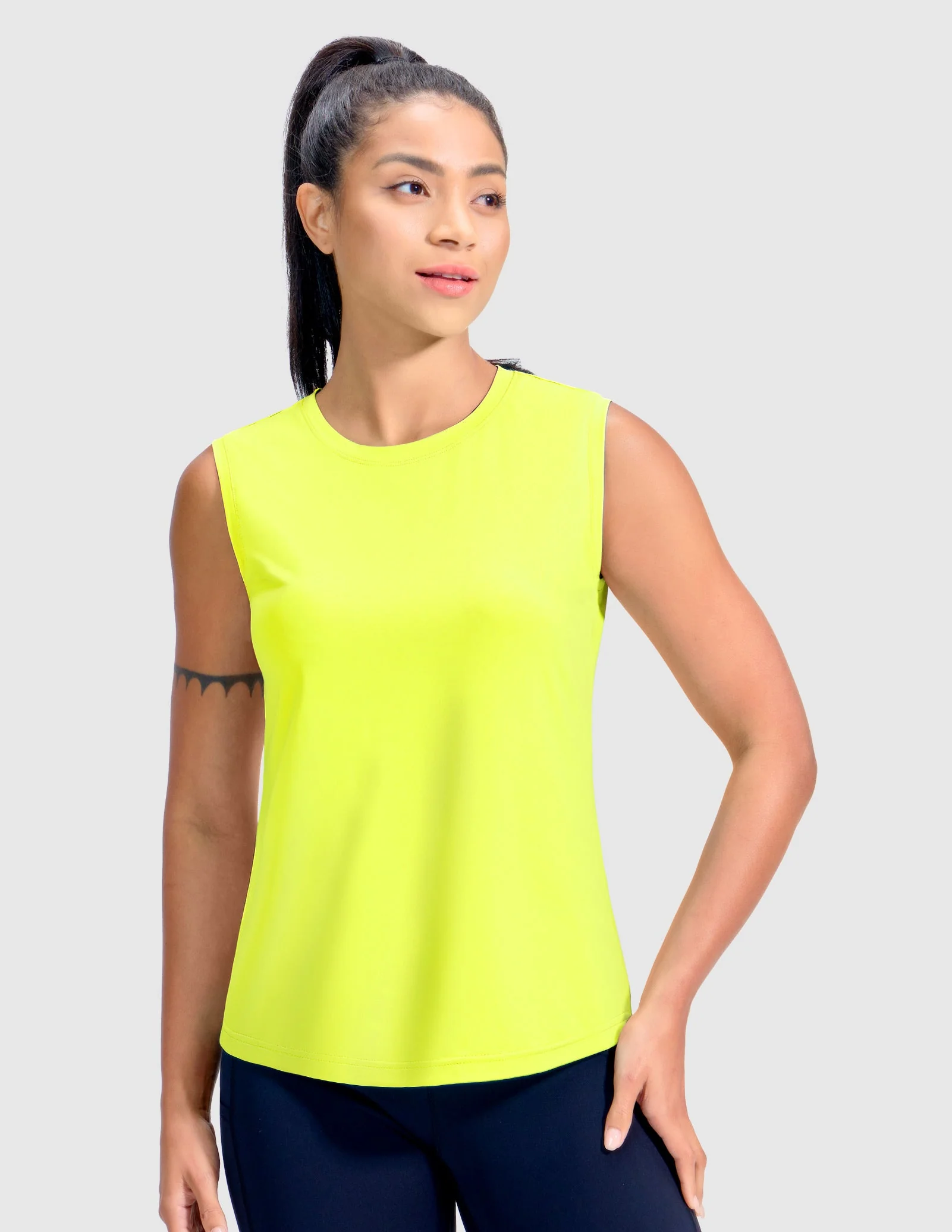 Women's BreezeRun Sleeveless Tee Shirt - Image 42