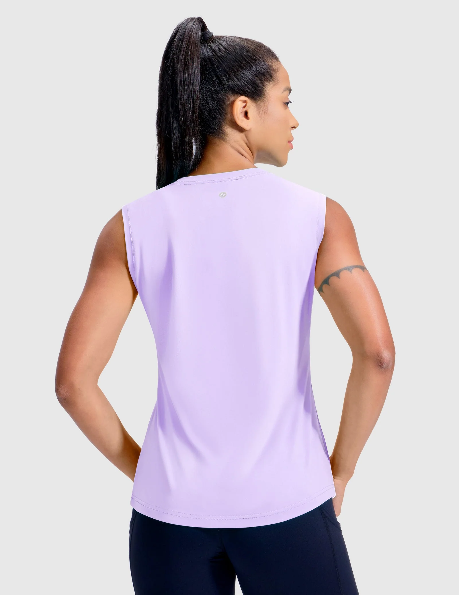 Women's BreezeRun Sleeveless Tee Shirt - Image 44