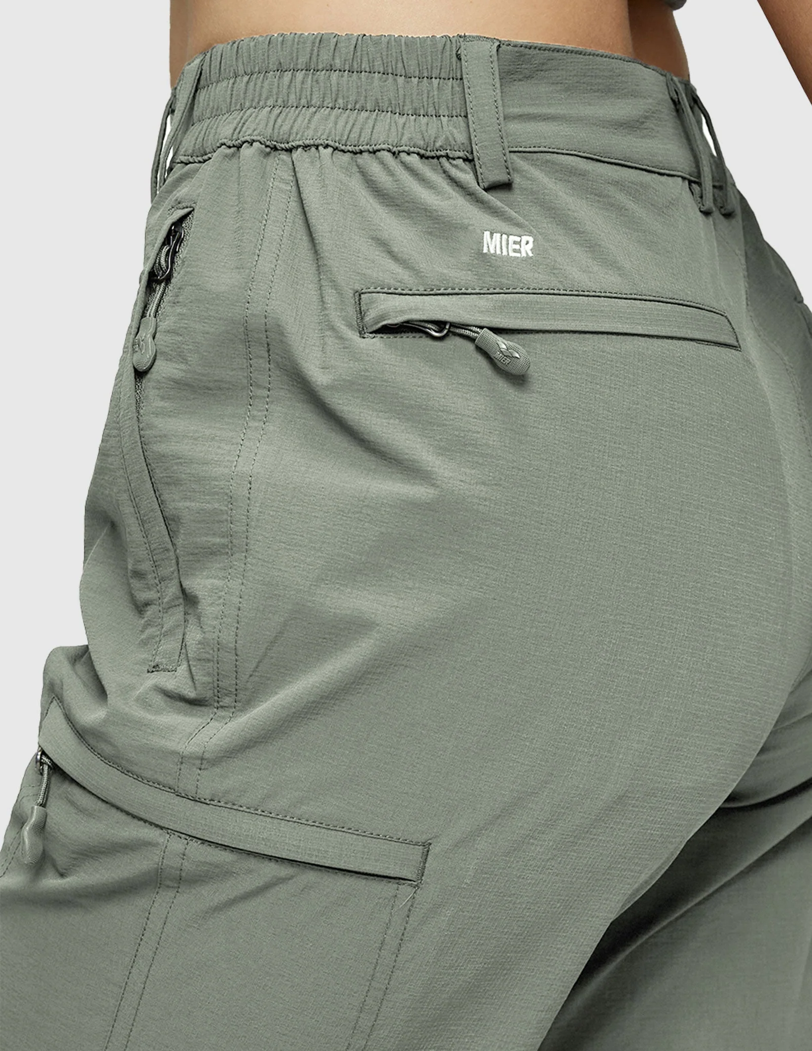 Women's Quick Dry Cargo Pants Lightweight Hiking Pants - Image 37