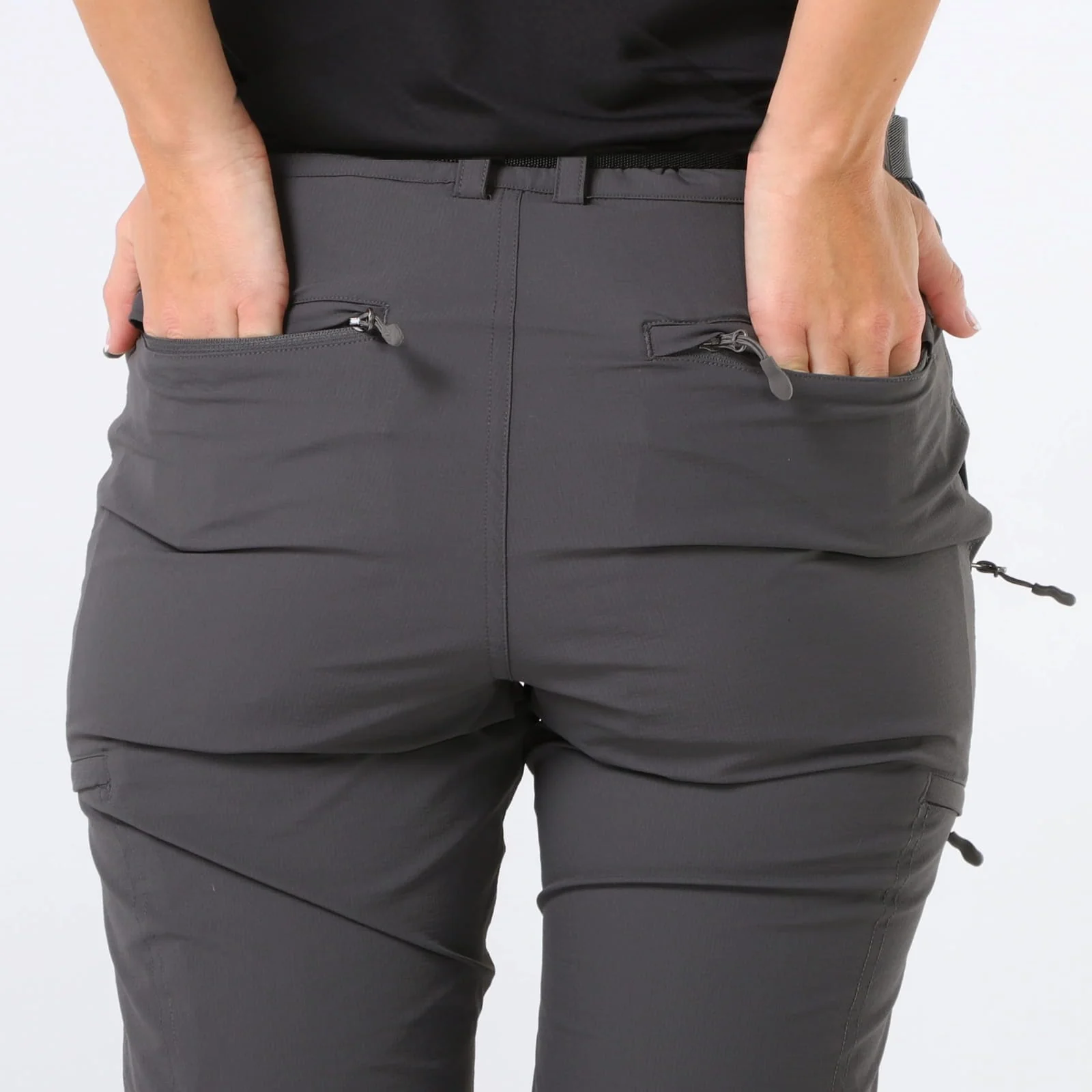 Women's Quick Dry Cargo Pants Lightweight Hiking Pants - Image 5