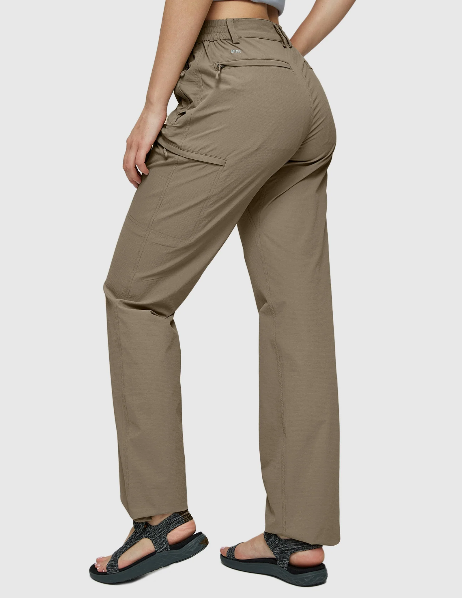 Women's Quick Dry Cargo Pants Lightweight Hiking Pants - Image 53