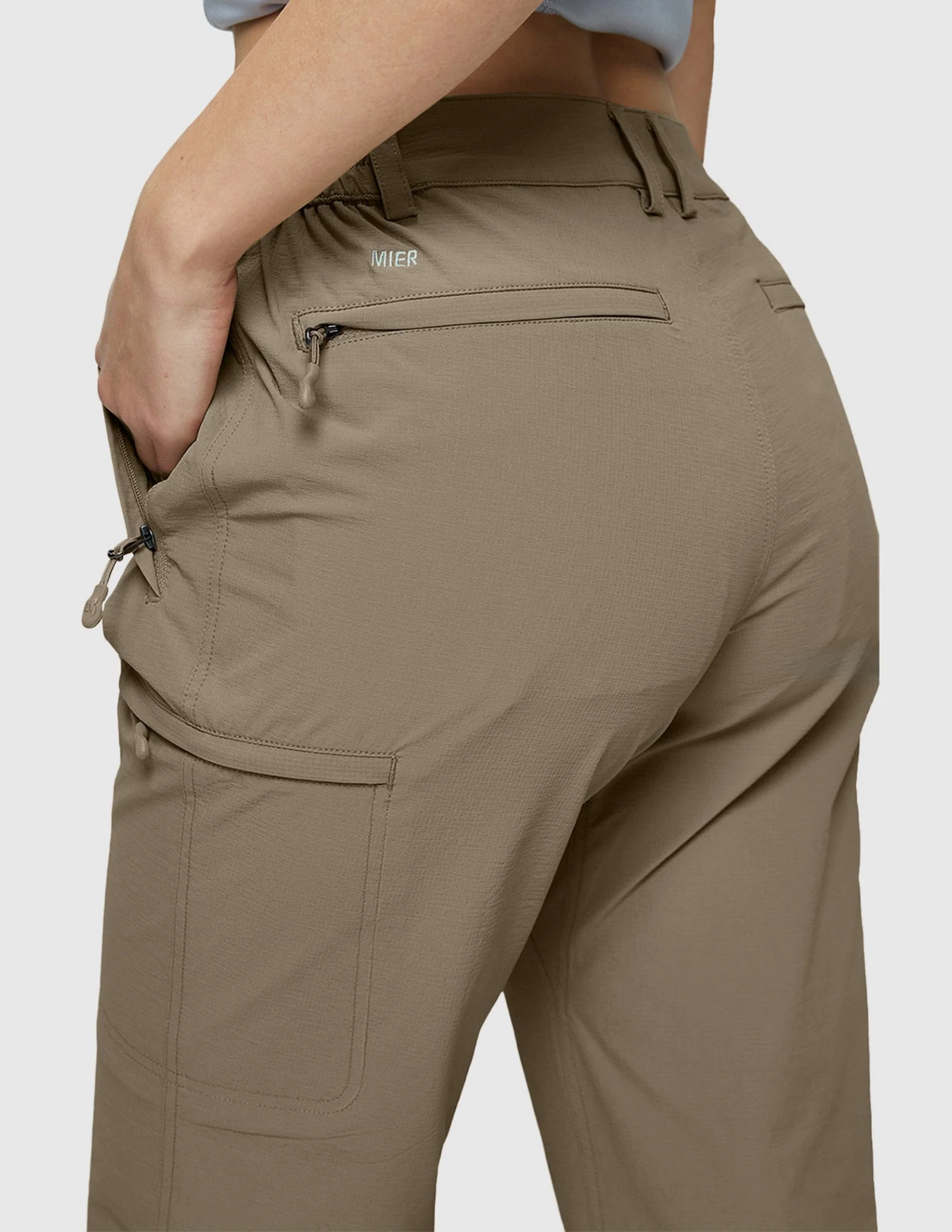 Women's Quick Dry Cargo Pants Lightweight Hiking Pants - Image 55