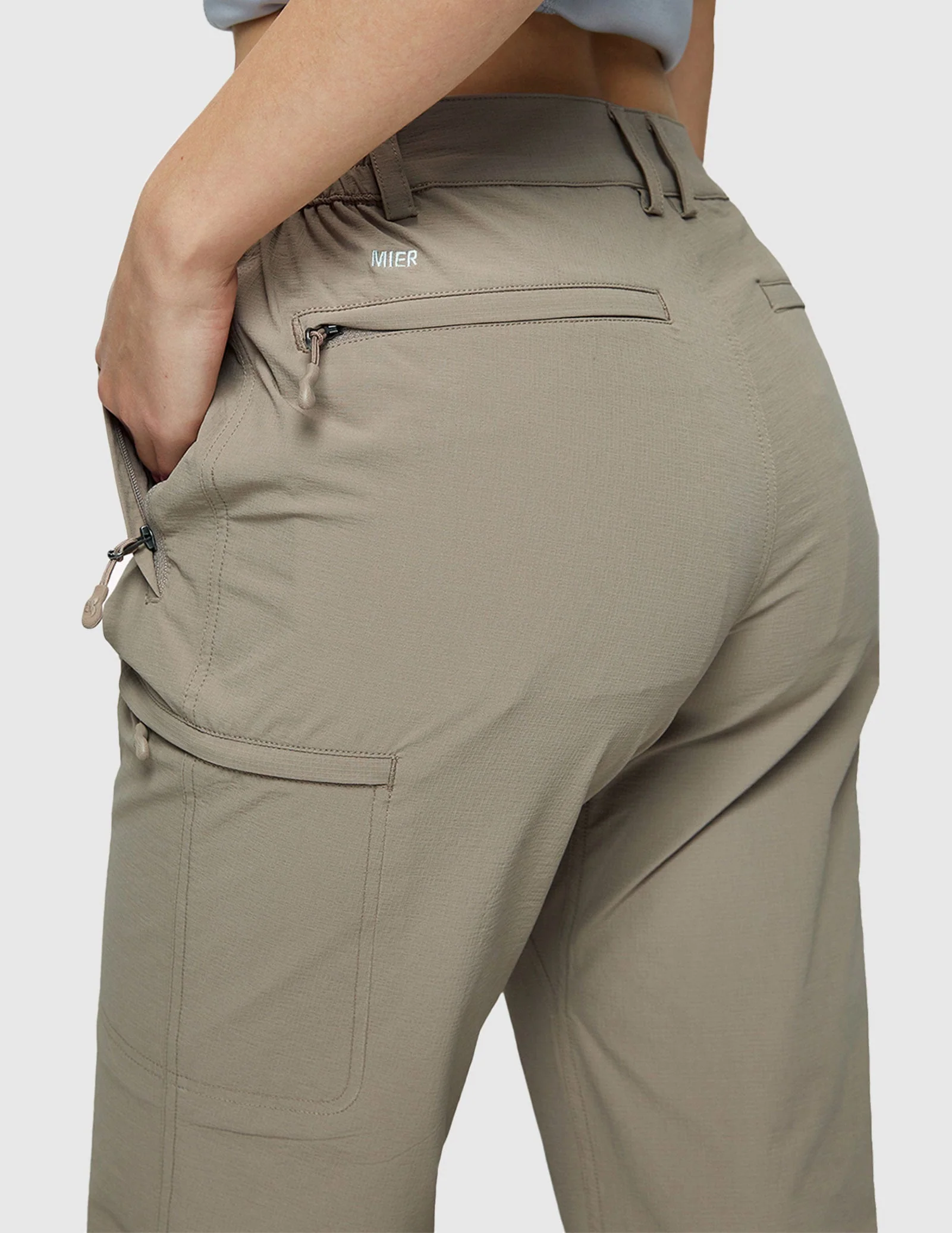 Women's Quick Dry Cargo Pants Lightweight Hiking Pants - Image 65