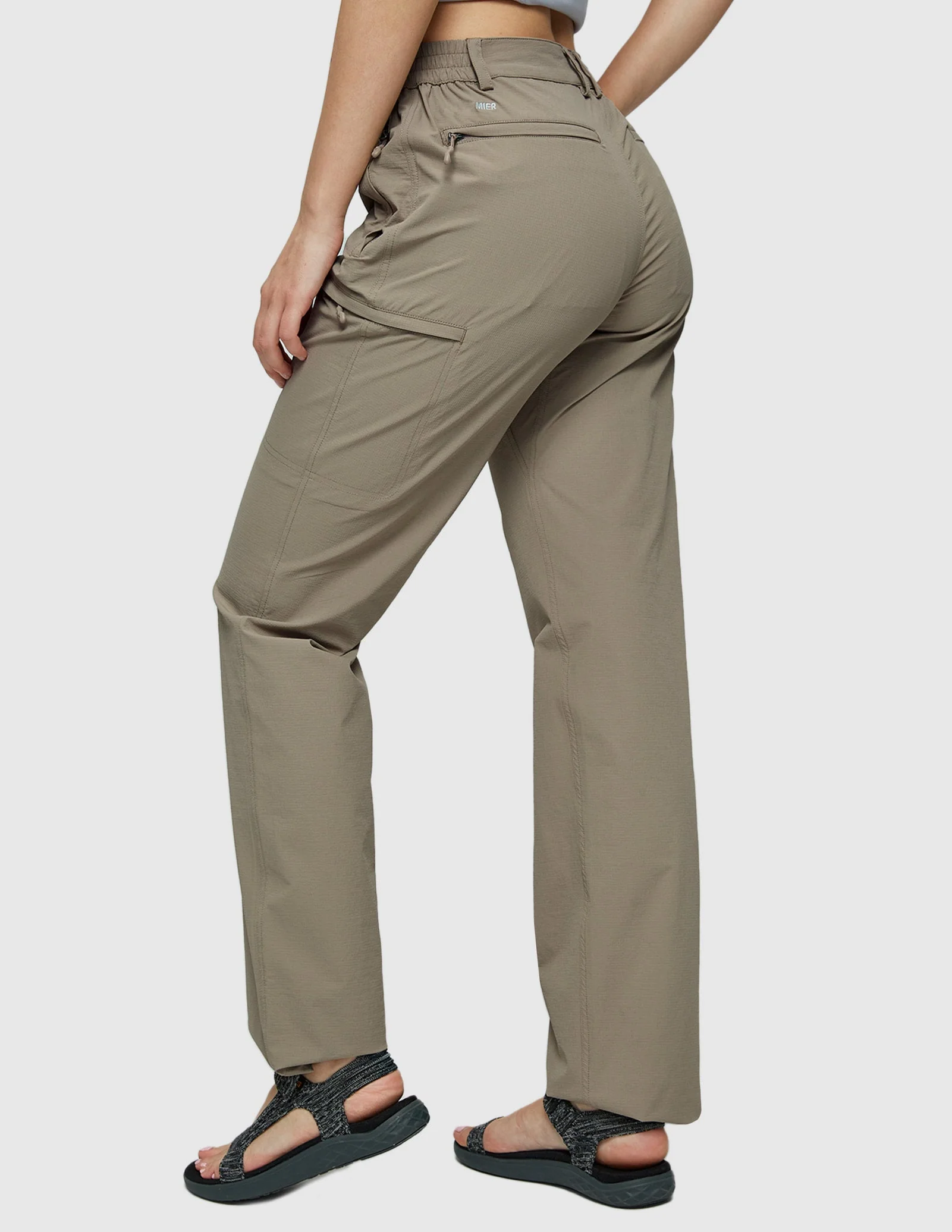 Women's Quick Dry Cargo Pants Lightweight Hiking Pants - Image 69