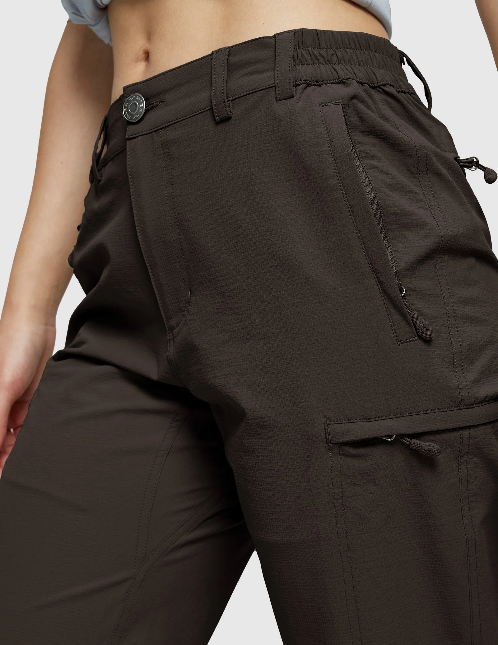 Women's Quick Dry Cargo Pants Lightweight Hiking Pants - Image 79