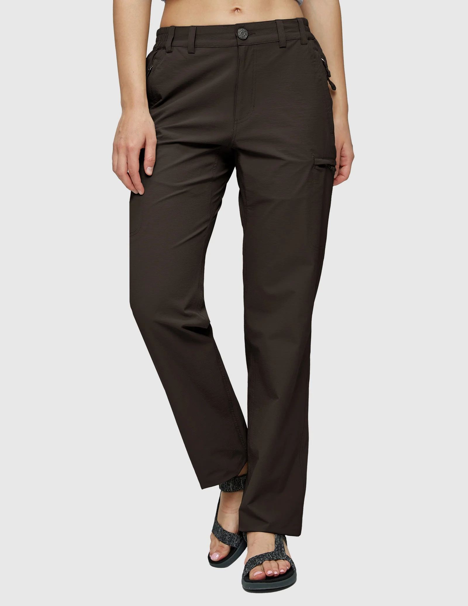 Women's Quick Dry Cargo Pants Lightweight Hiking Pants - Image 81
