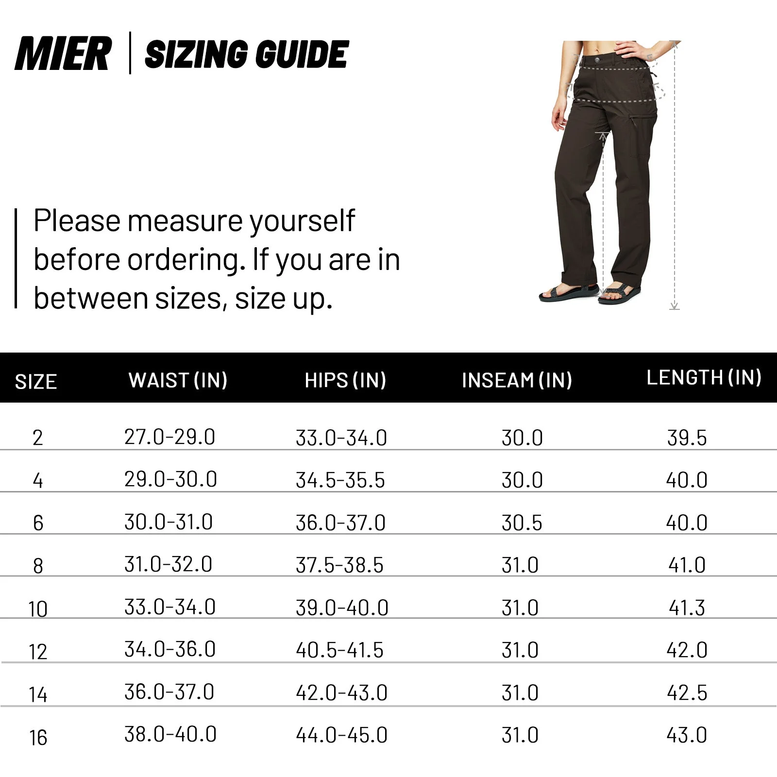 Women's Quick Dry Cargo Pants Lightweight Hiking Pants - Image 82