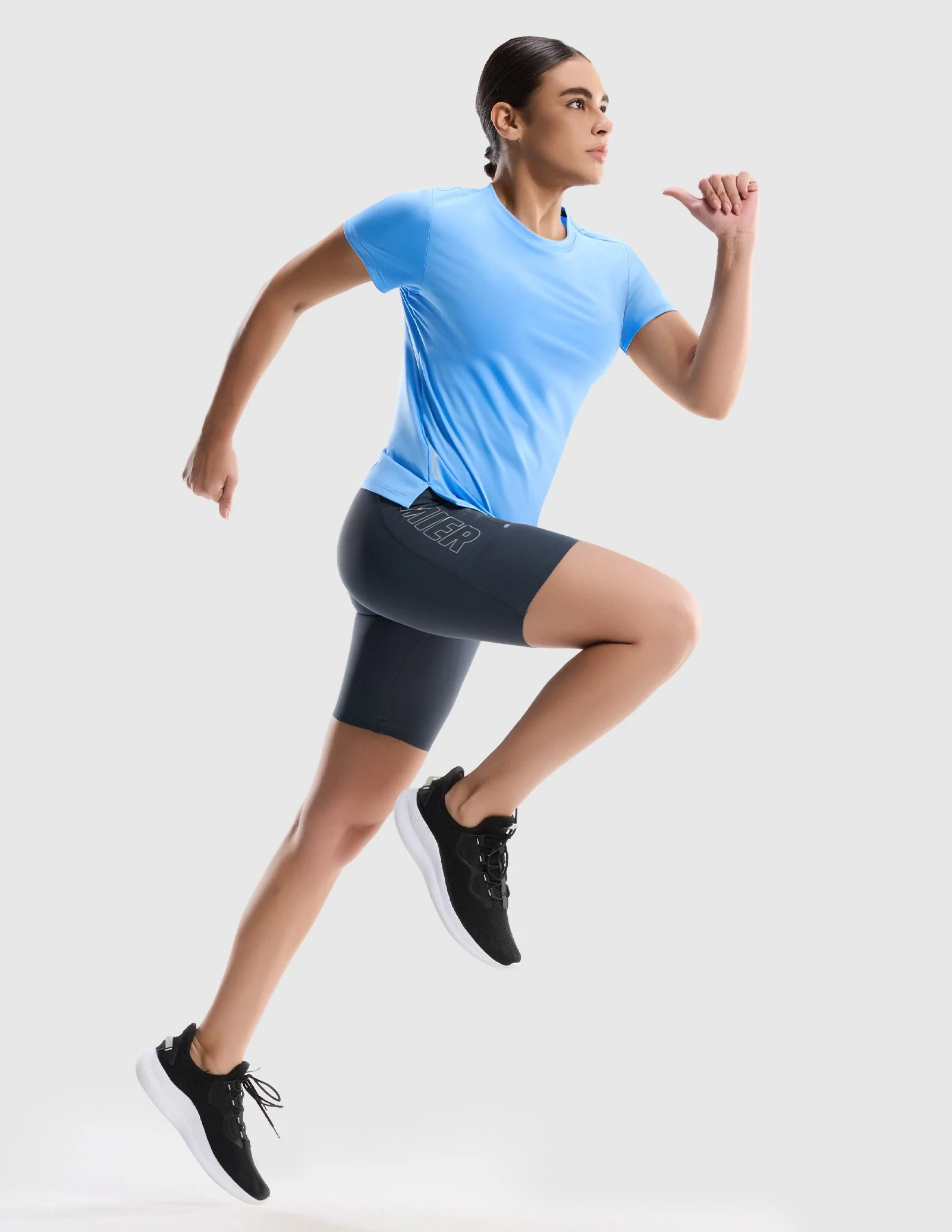 Women’s COOLMAX Running Shirt, Breathable Quick-Dry Athletic Tee - Image 10