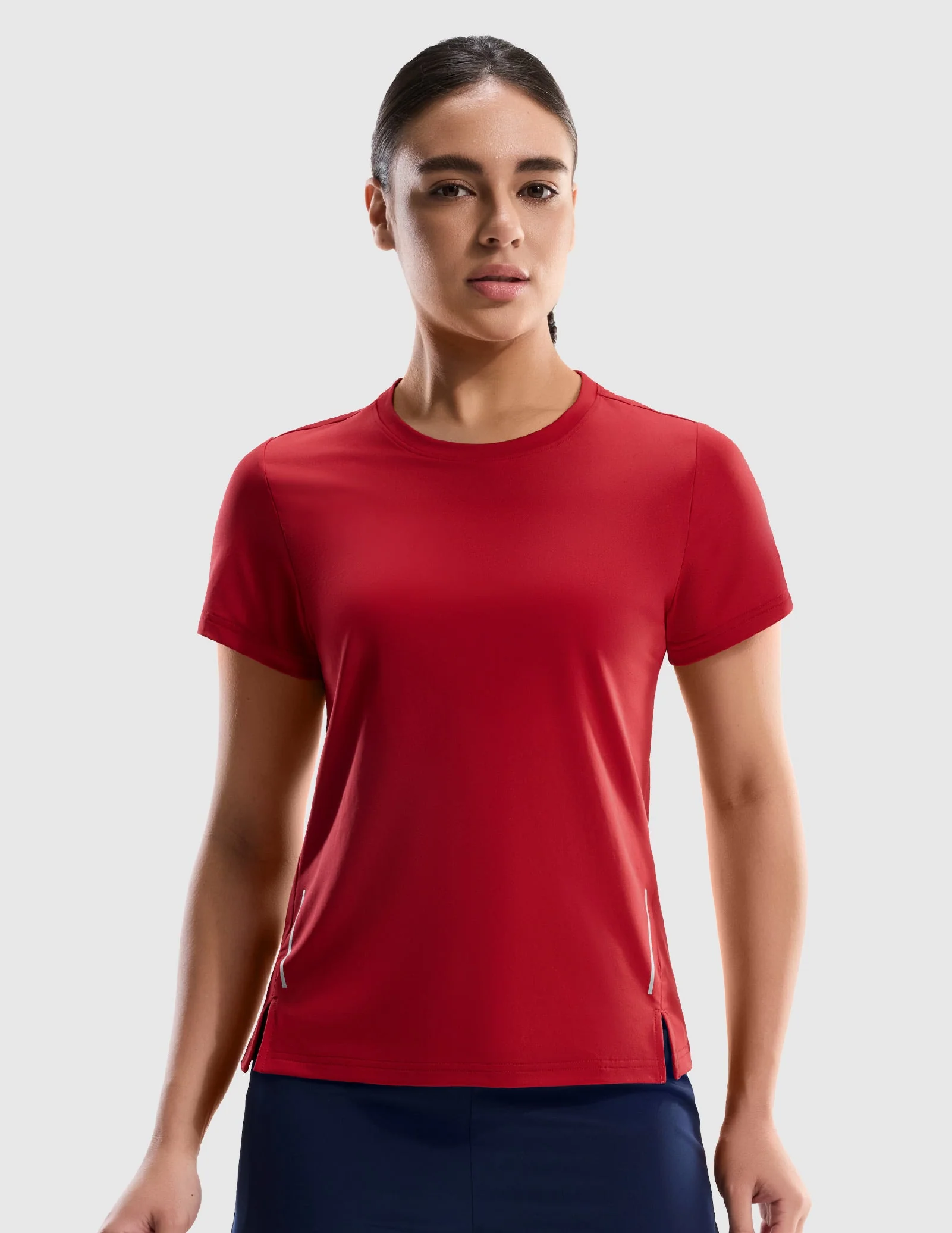 Women’s COOLMAX Running Shirt, Breathable Quick-Dry Athletic Tee - Image 19