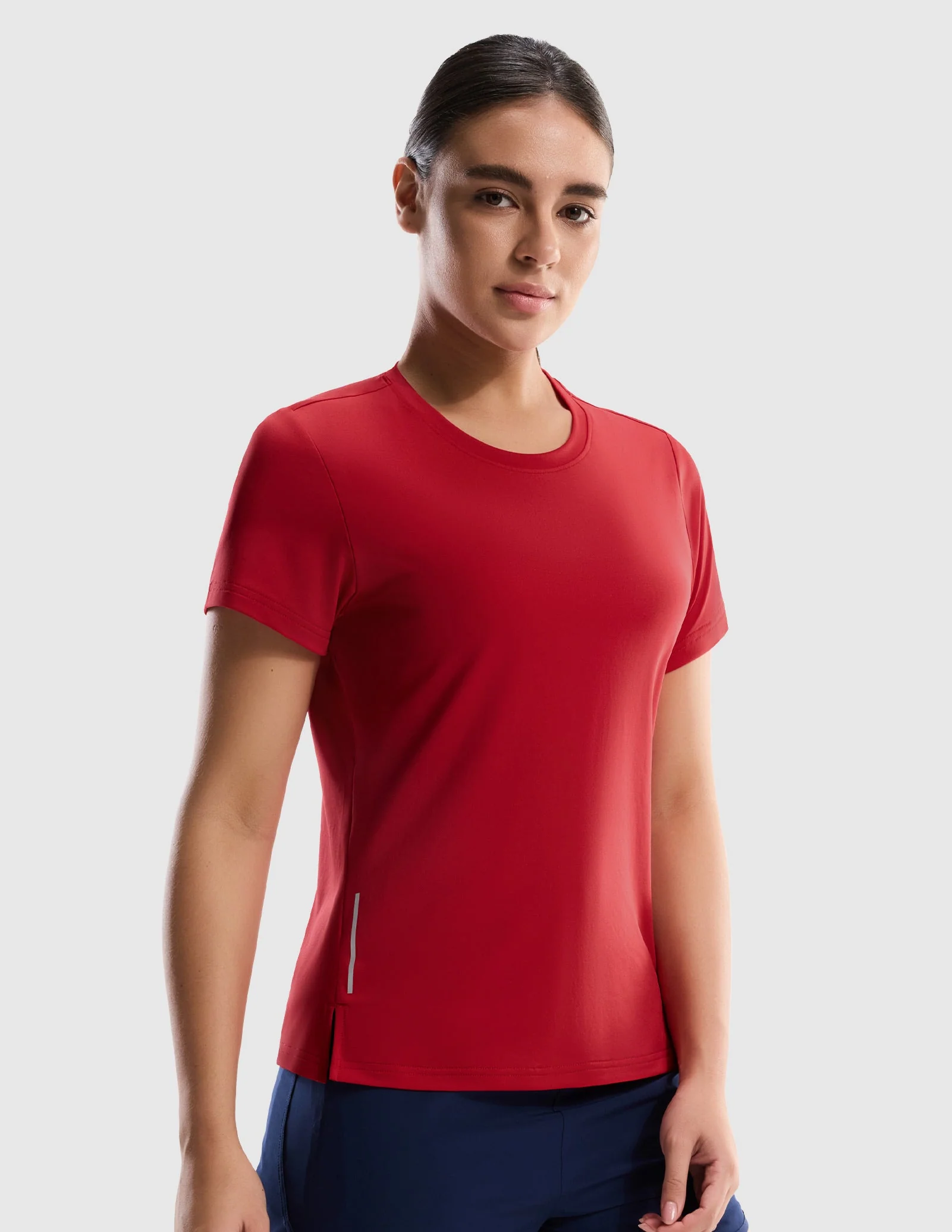 Women’s COOLMAX Running Shirt, Breathable Quick-Dry Athletic Tee - Image 20