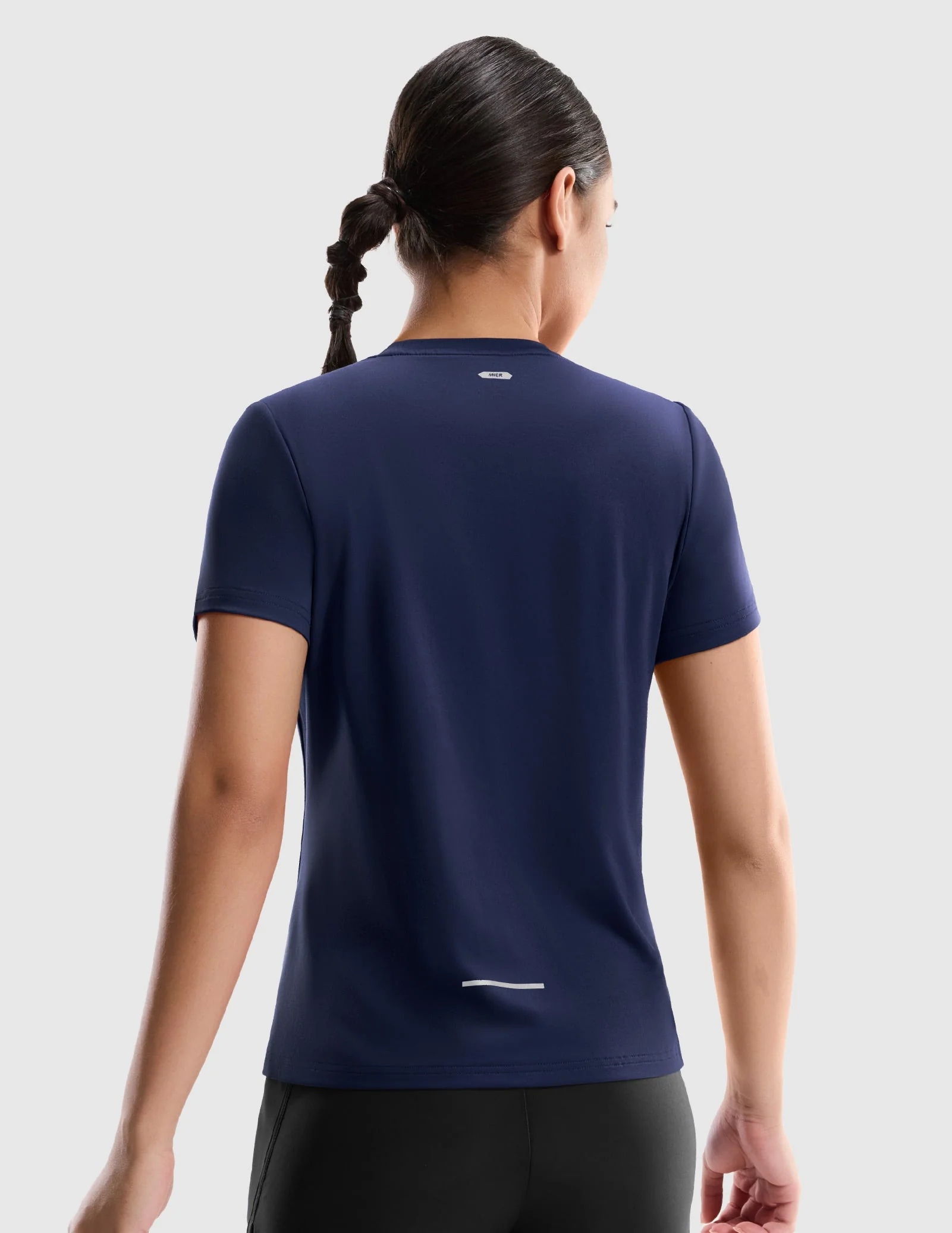 Women’s COOLMAX Running Shirt, Breathable Quick-Dry Athletic Tee - Image 27
