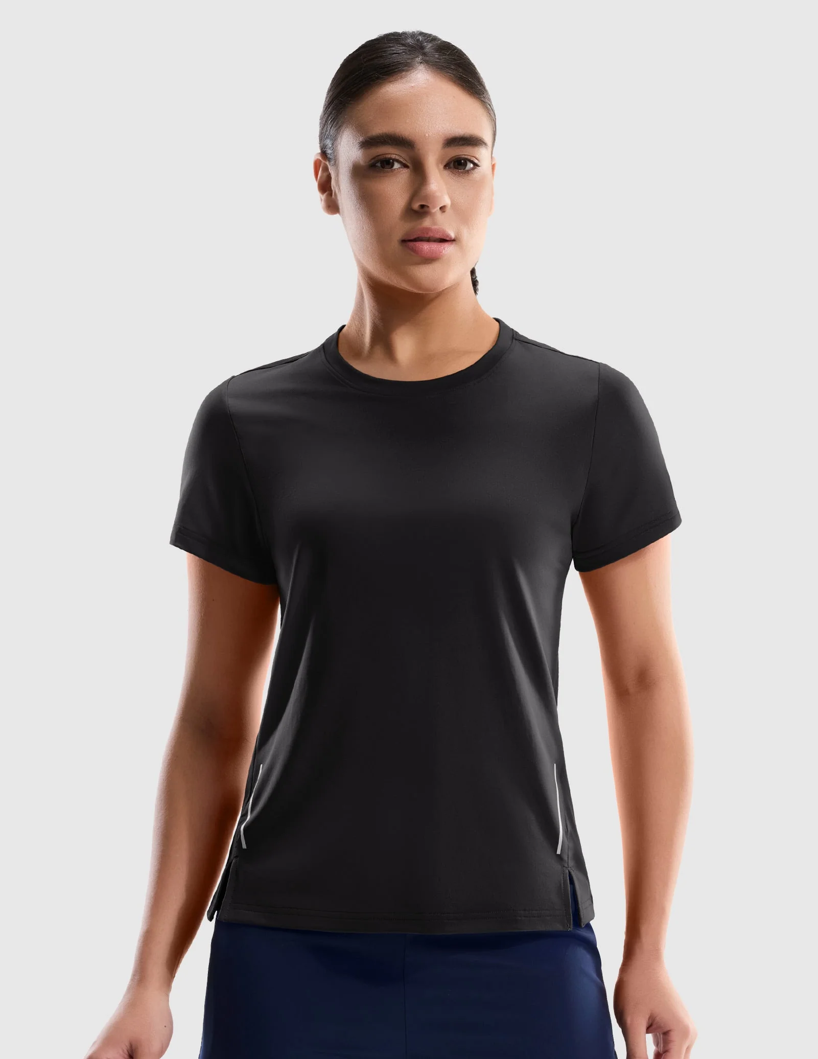 Women’s COOLMAX Running Shirt, Breathable Quick-Dry Athletic Tee - Image 31