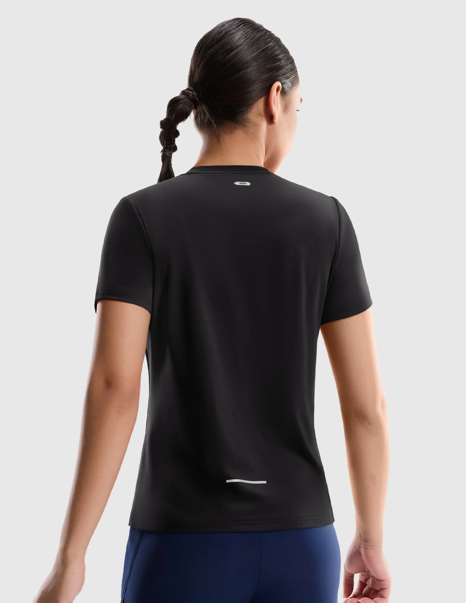 Women’s COOLMAX Running Shirt, Breathable Quick-Dry Athletic Tee - Image 33