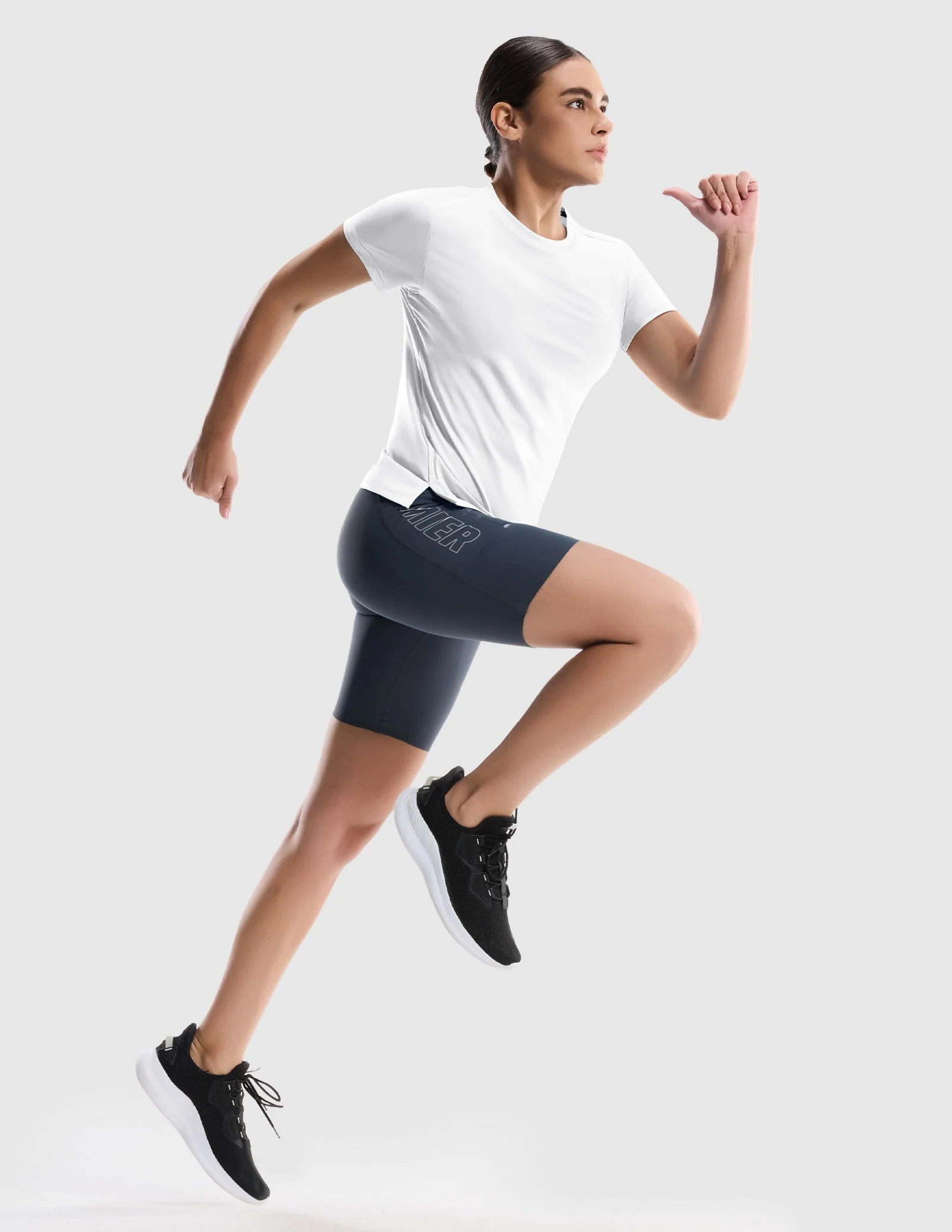 Women’s COOLMAX Running Shirt, Breathable Quick-Dry Athletic Tee - Image 4