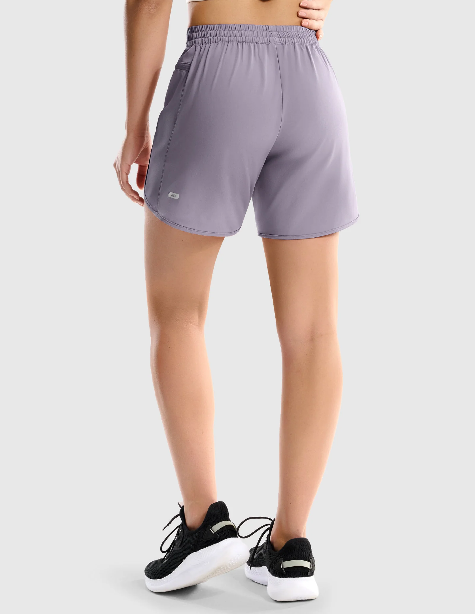 Women’s SprintDry™ 4" Running Shorts with Phone Zipper Pocket - Image 15