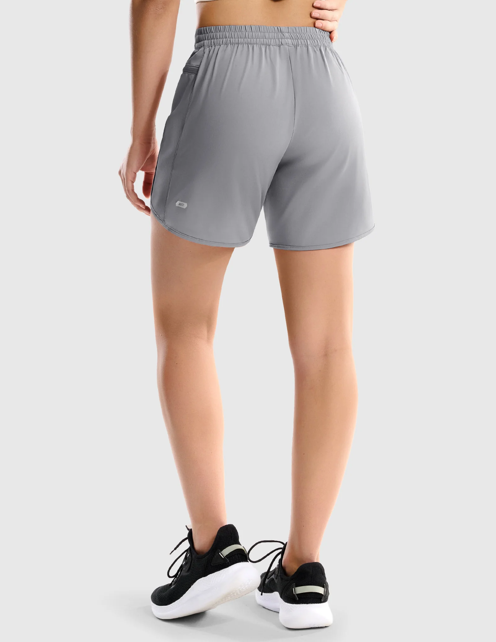 Women’s SprintDry™ 4" Running Shorts with Phone Zipper Pocket - Image 19