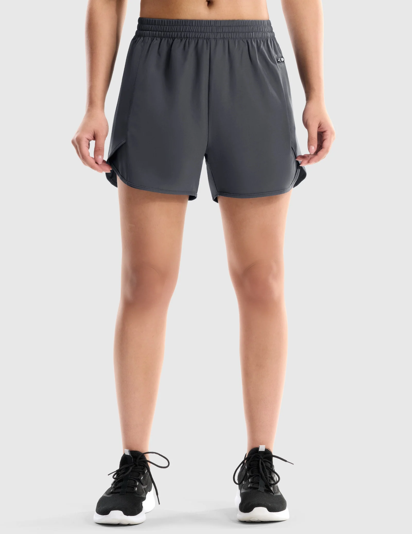 Women’s SprintDry™ 4" Running Shorts with Phone Zipper Pocket - Image 4