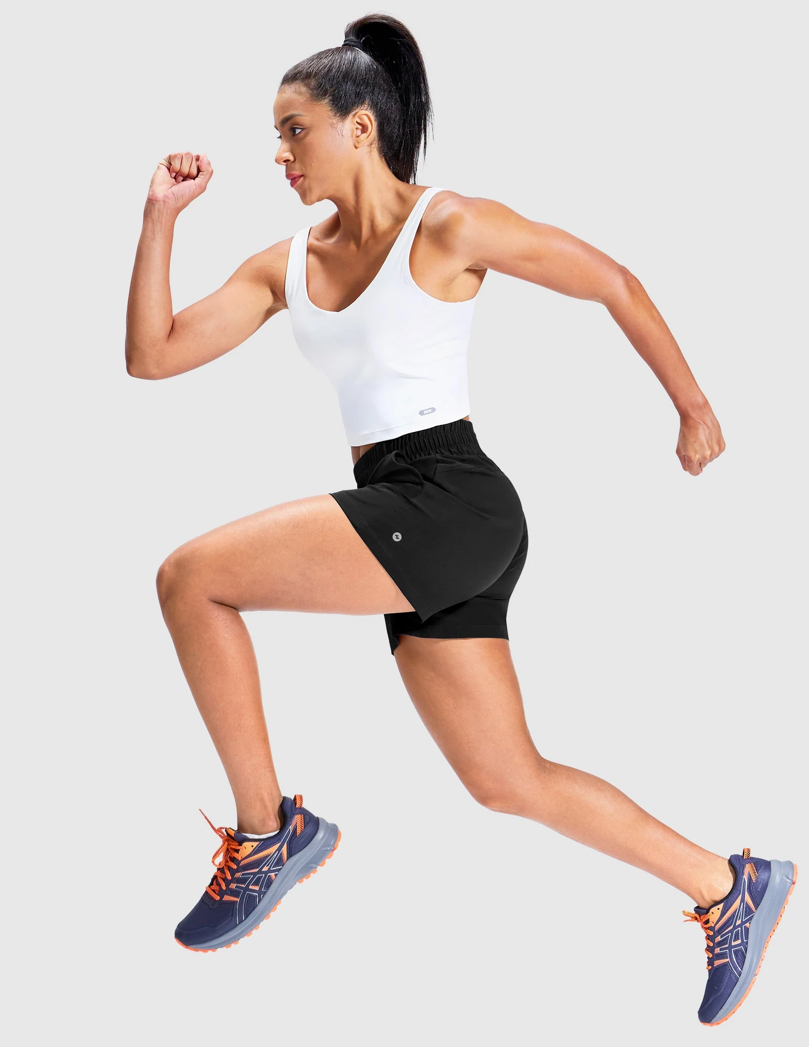 Women's SprintDry™ Running Shorts W/Brief 4" - Image 16