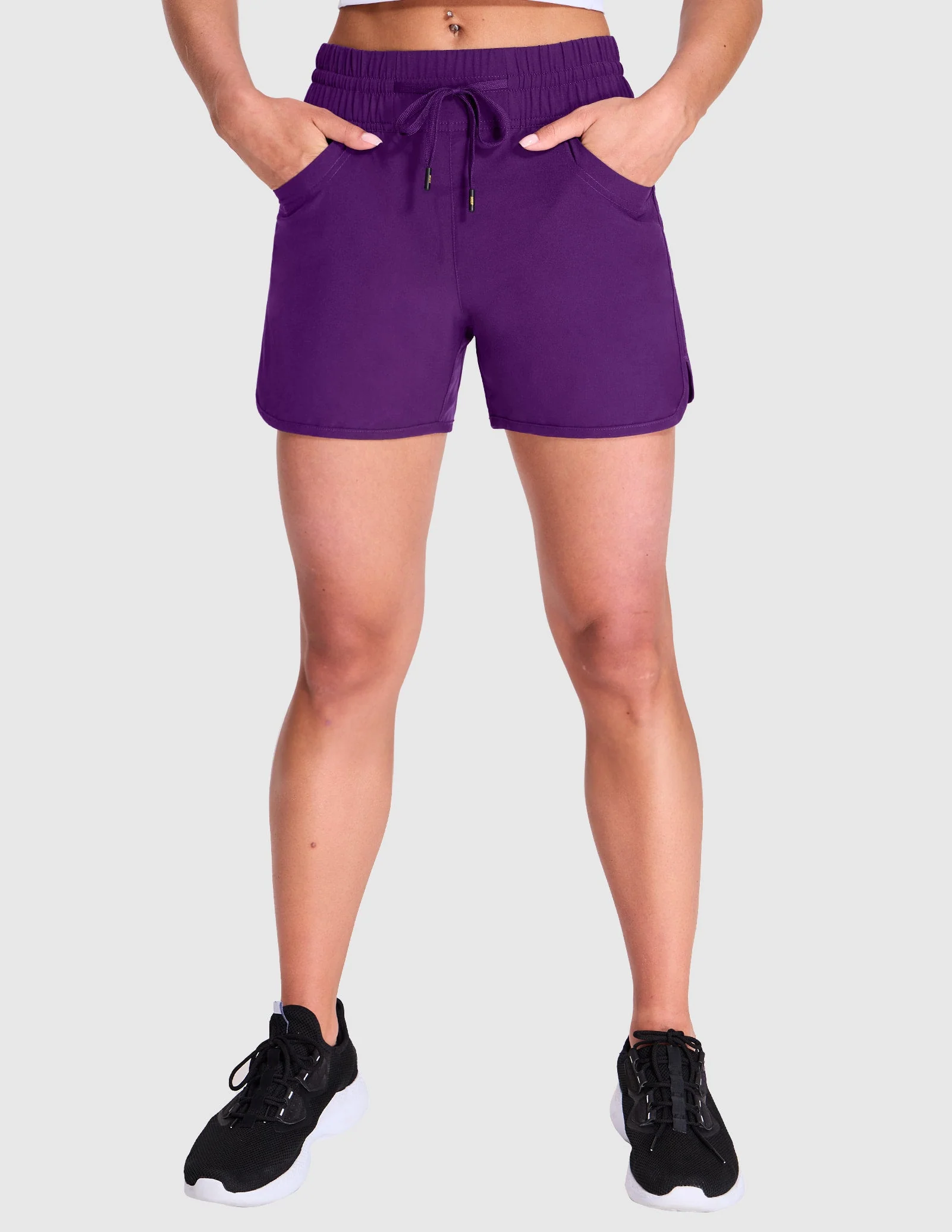 Women's PaceLite Split Shorts 4" - Image 20