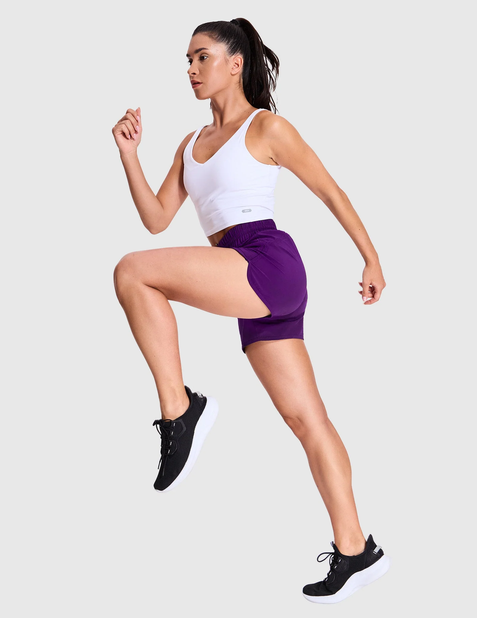 Women's PaceLite Split Shorts 4" - Image 21
