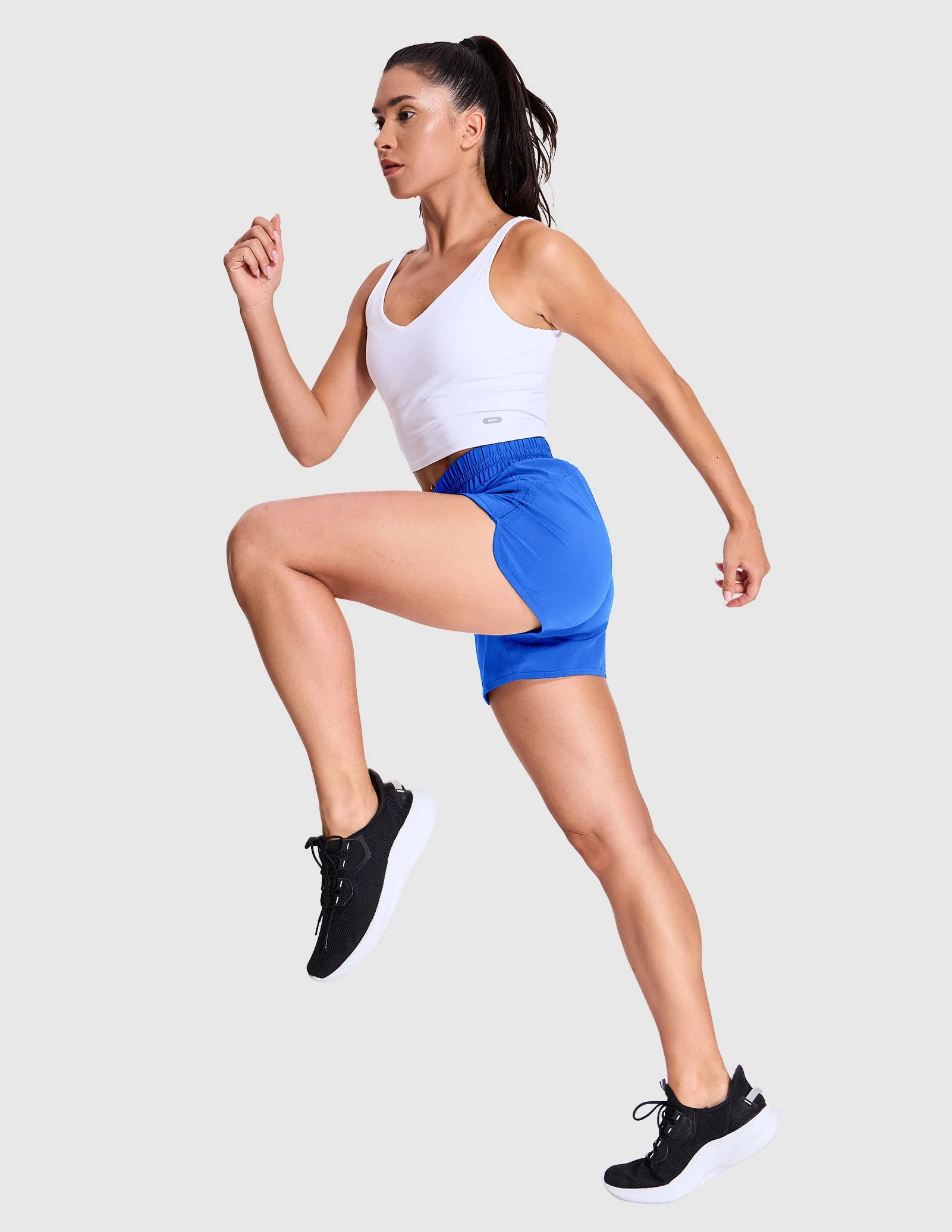 Women's PaceLite Split Shorts 4" - Image 27