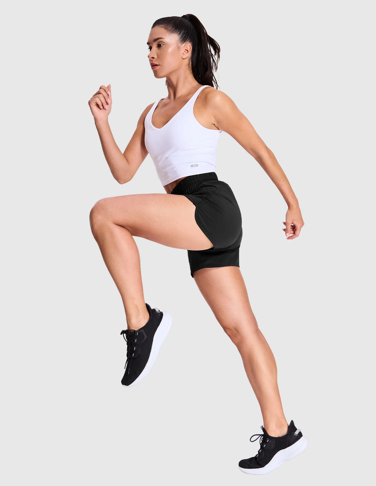Women's PaceLite Split Shorts 4" - Image 39