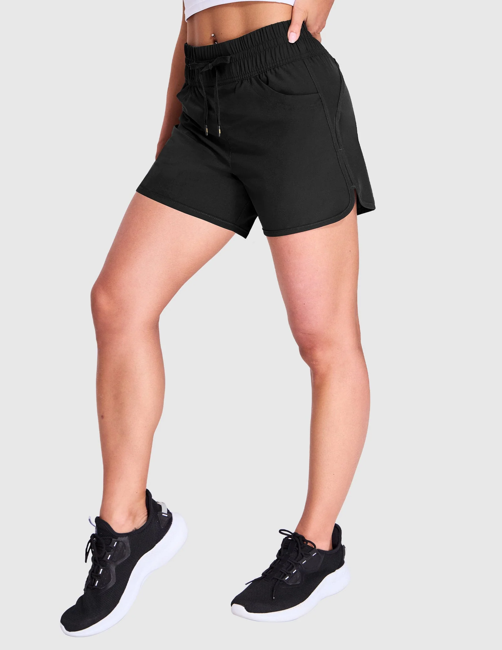 Women's PaceLite Split Shorts 4" - Image 42
