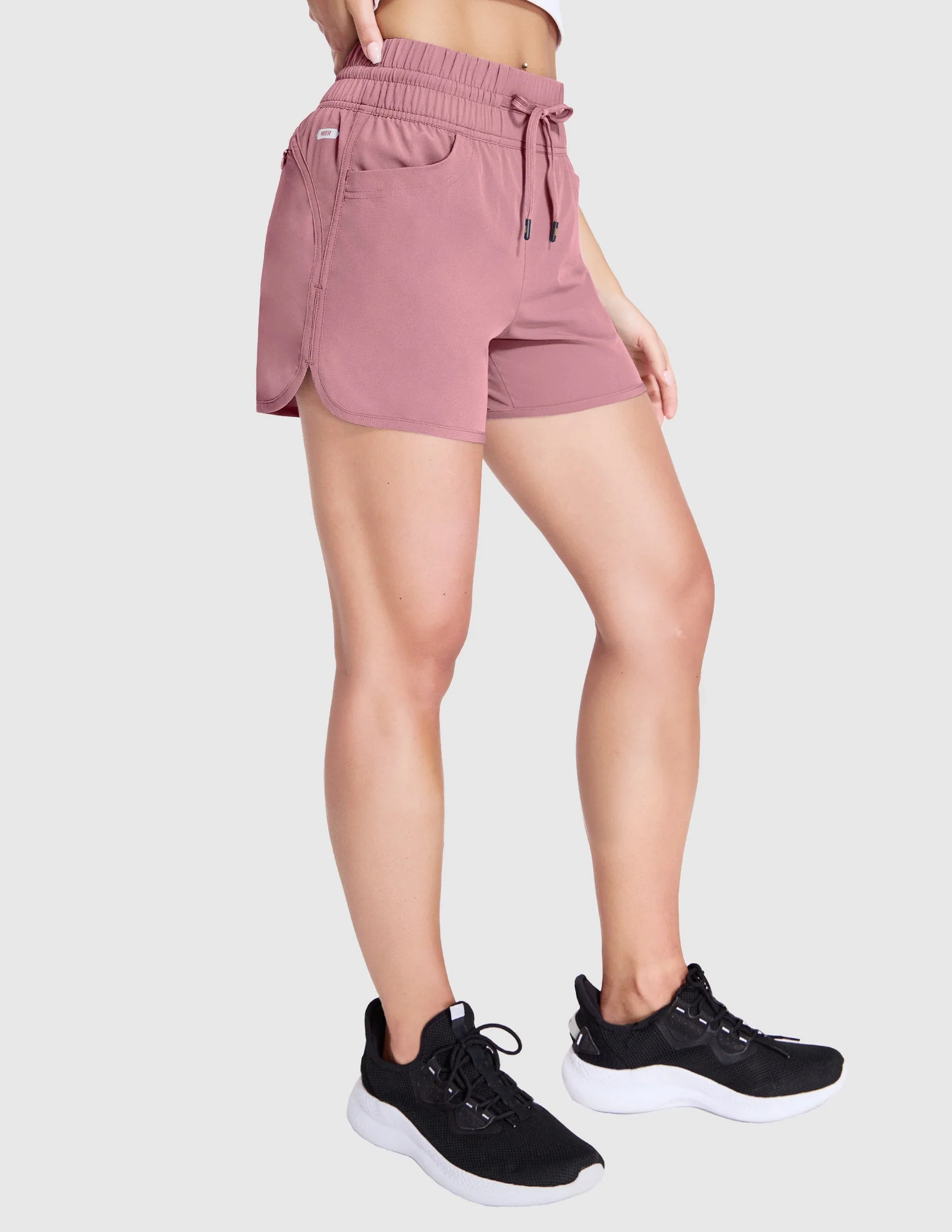Women's PaceLite Split Shorts 4" - Image 44