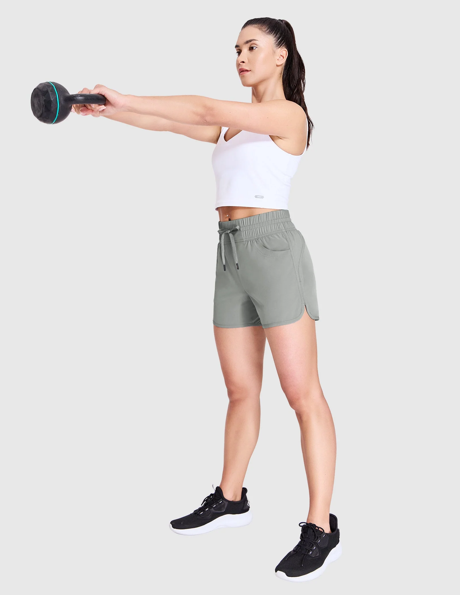 Women's PaceLite Split Shorts 4" - Image 57