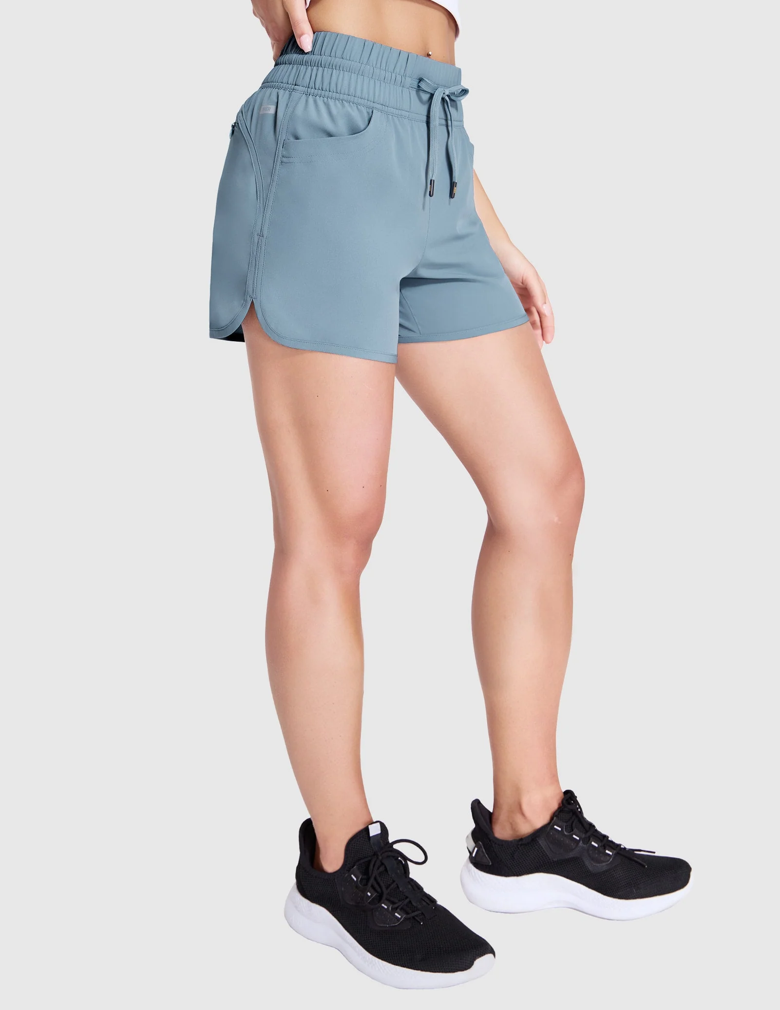 Women's PaceLite Split Shorts 4" - Image 72