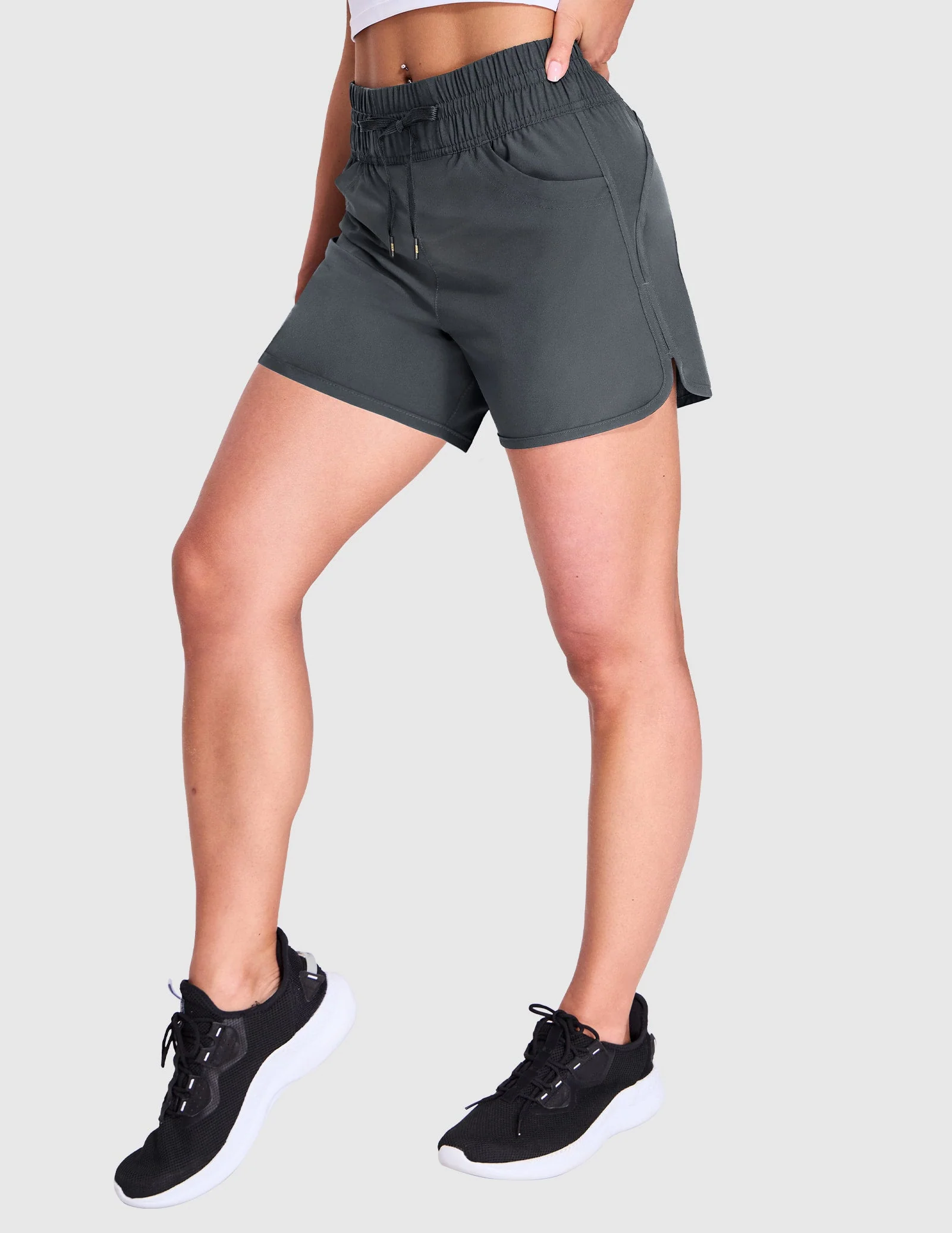 Women's PaceLite Split Shorts 4" - Image 77