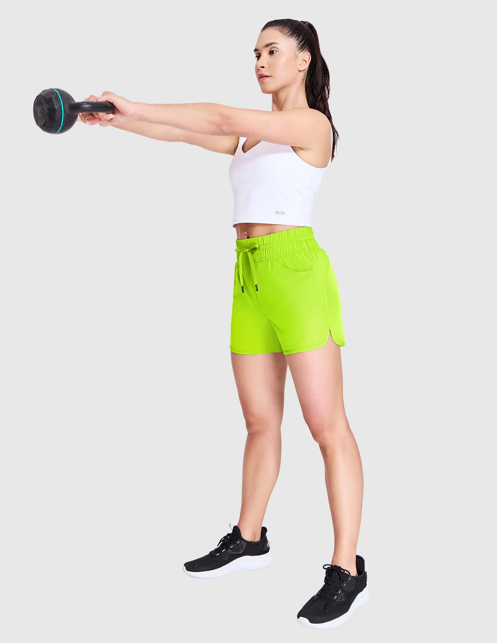 Women's PaceLite Split Shorts 4" - Image 84