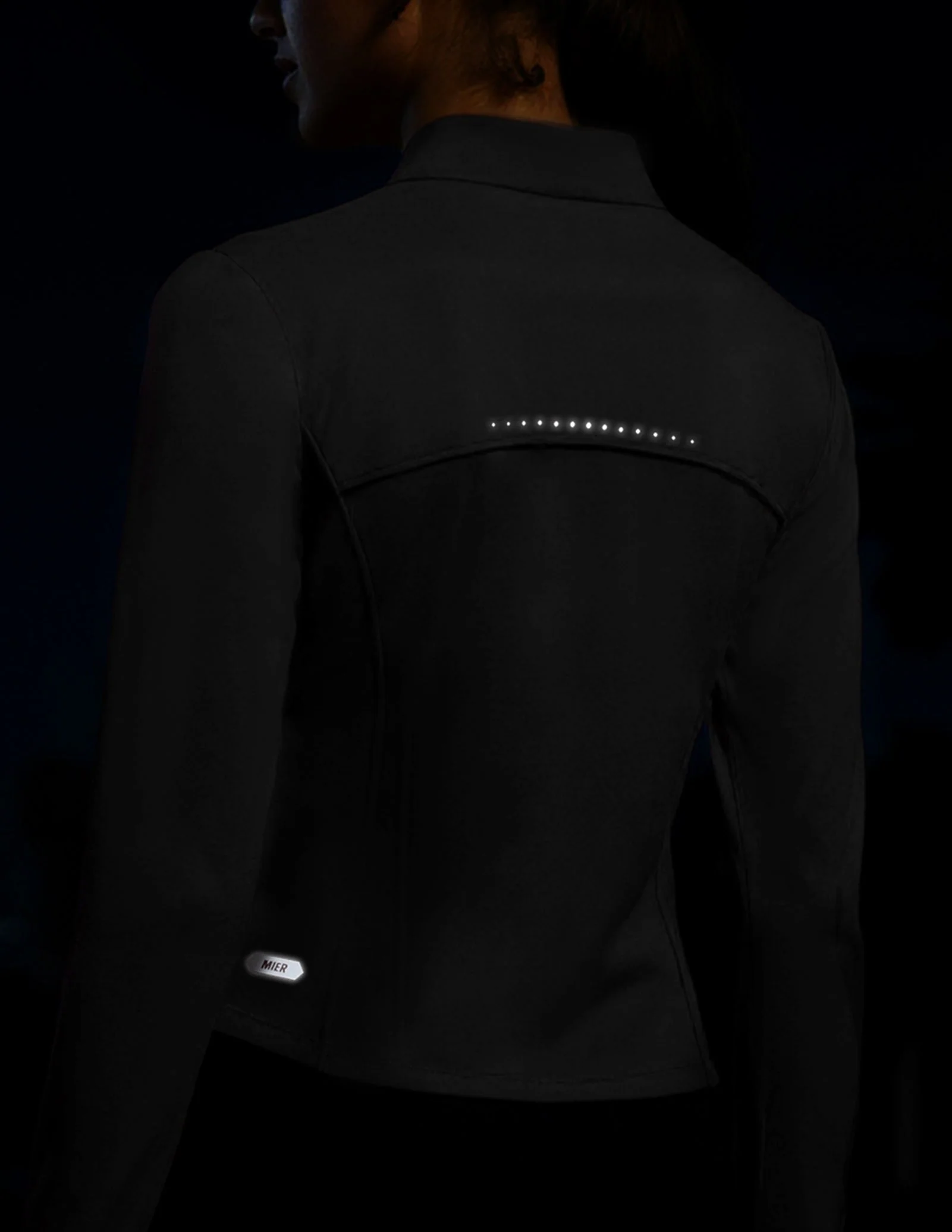 Women's Slim Fit Full Zip Workout Jacket with Zipper Pockets - Image 21