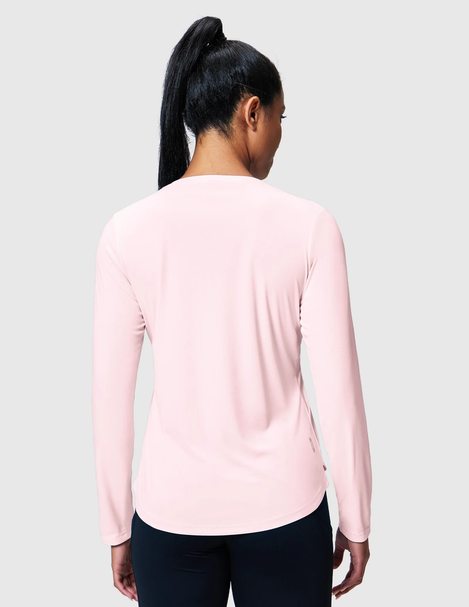 Women's TempoCool V Neck Long Sleeve Tee Shirt - Image 15