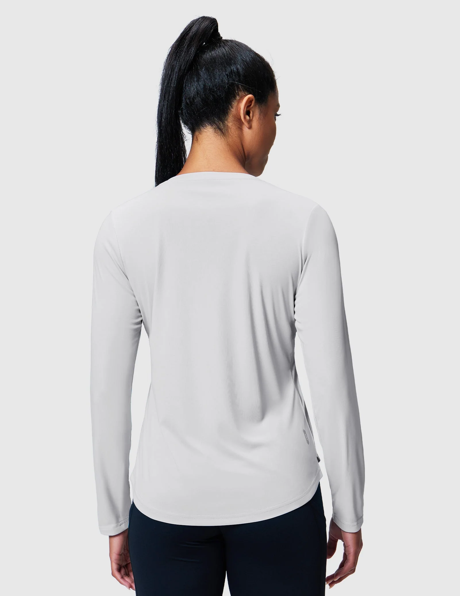 Women's TempoCool V Neck Long Sleeve Tee Shirt - Image 21