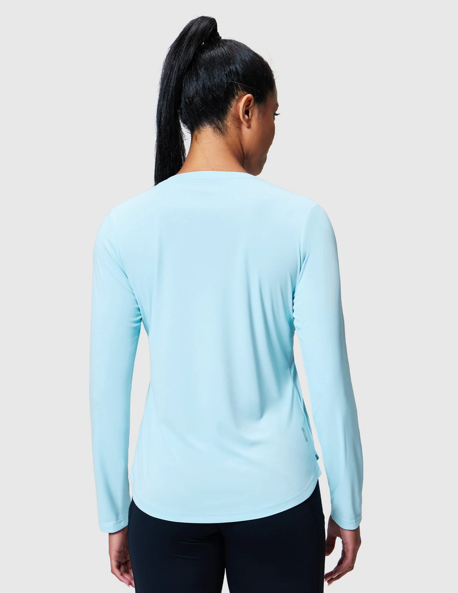 Women's TempoCool V Neck Long Sleeve Tee Shirt - Image 27