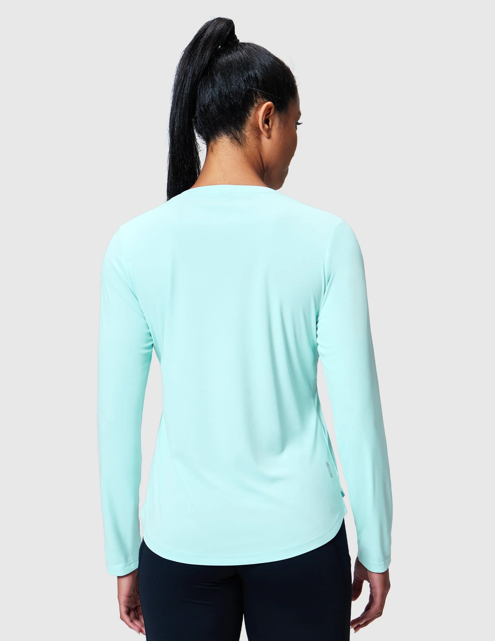 Women's TempoCool V Neck Long Sleeve Tee Shirt - Image 32