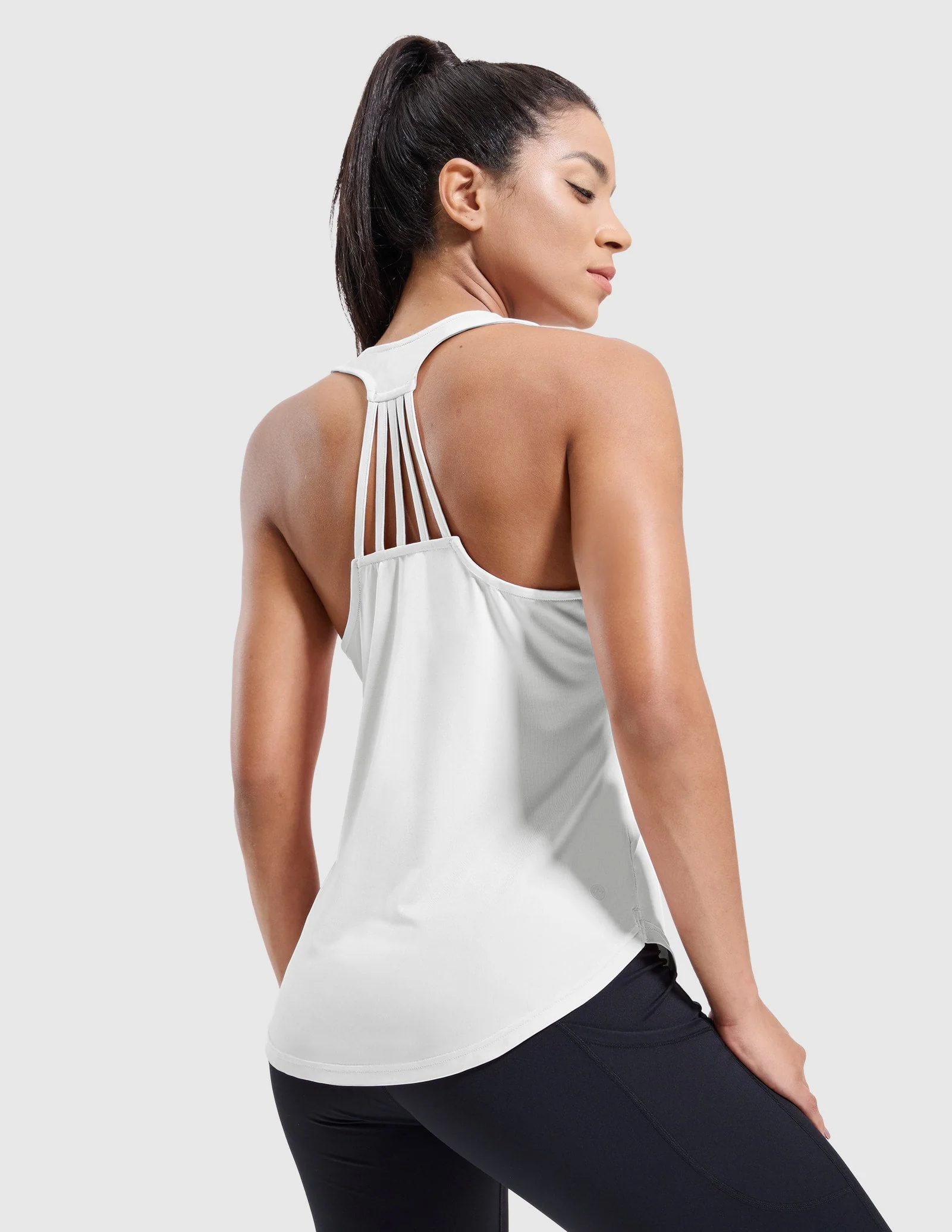 Women's StrapFlow Curvy Tank Top - Image 15
