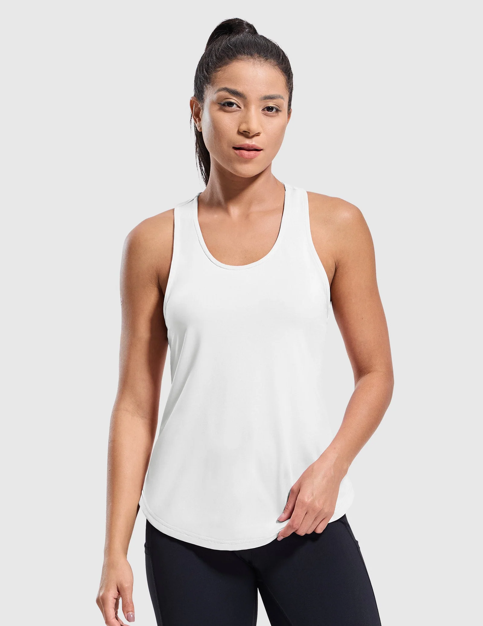 Women's StrapFlow Curvy Tank Top - Image 19