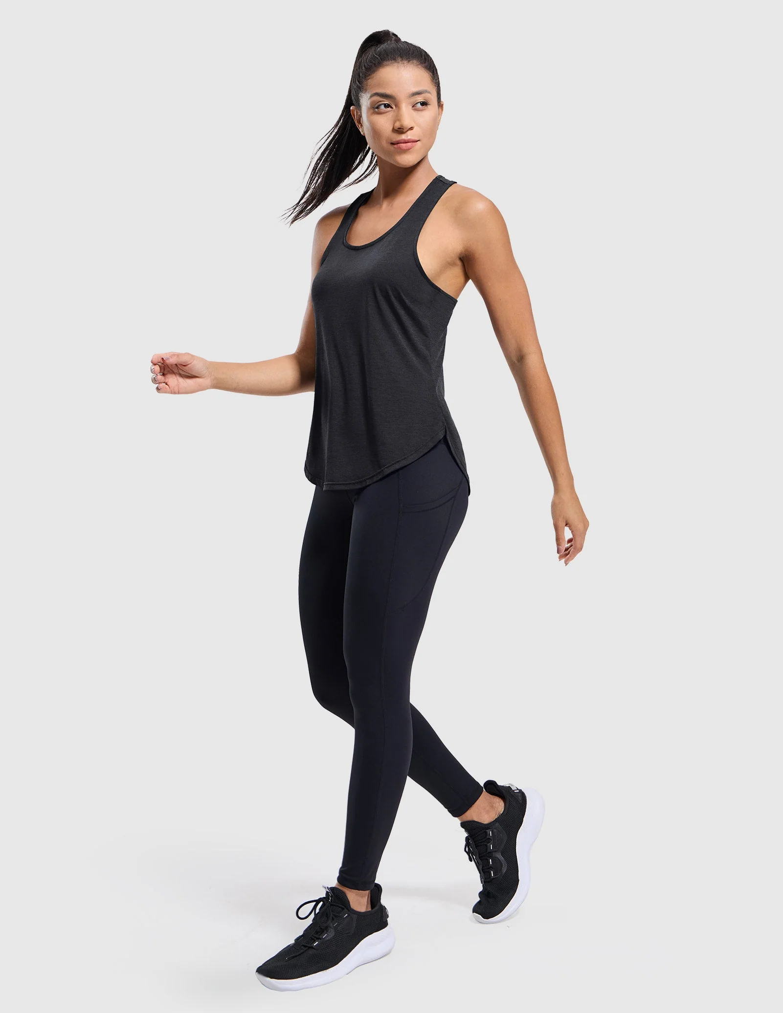 Women's StrapFlow Curvy Tank Top - Image 27