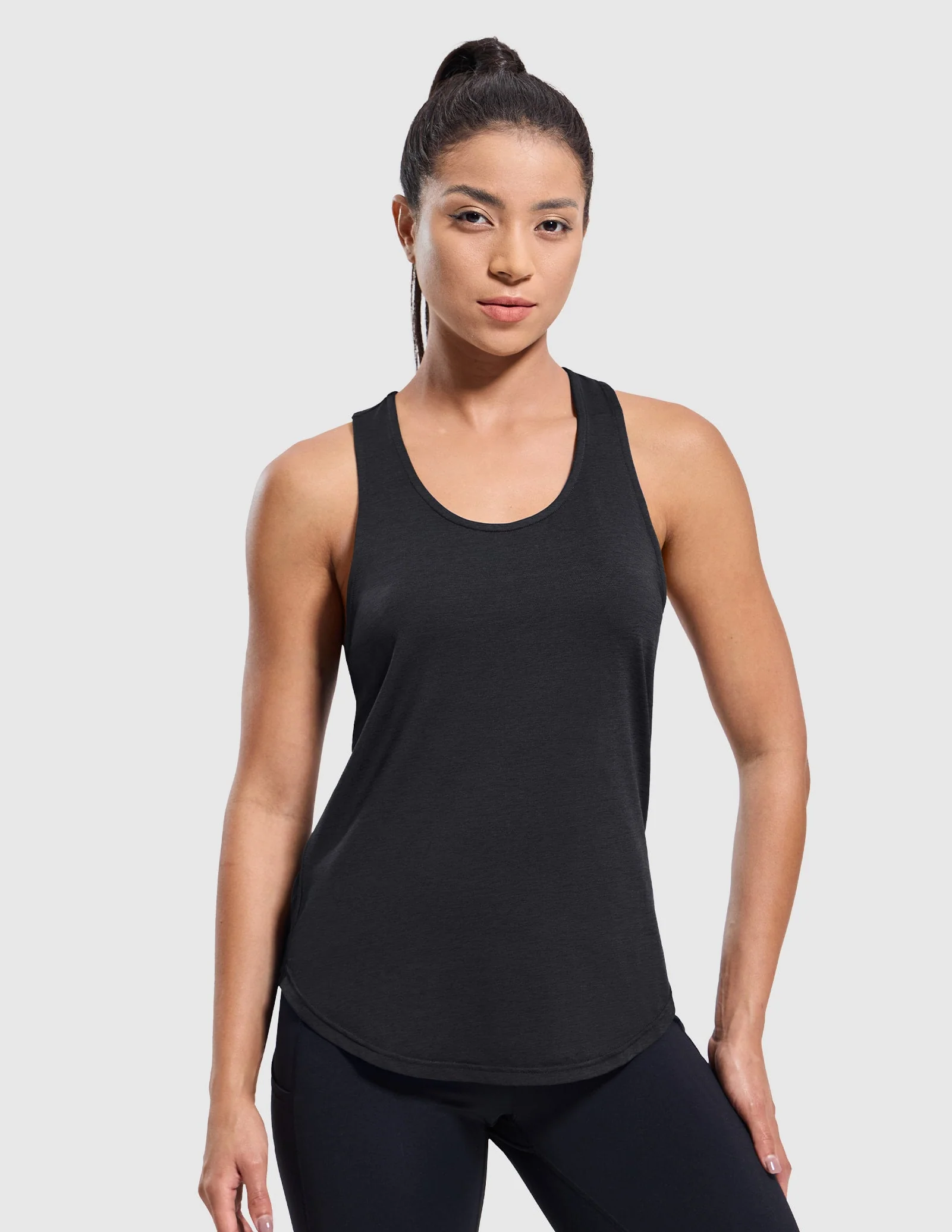 Women's StrapFlow Curvy Tank Top - Image 30