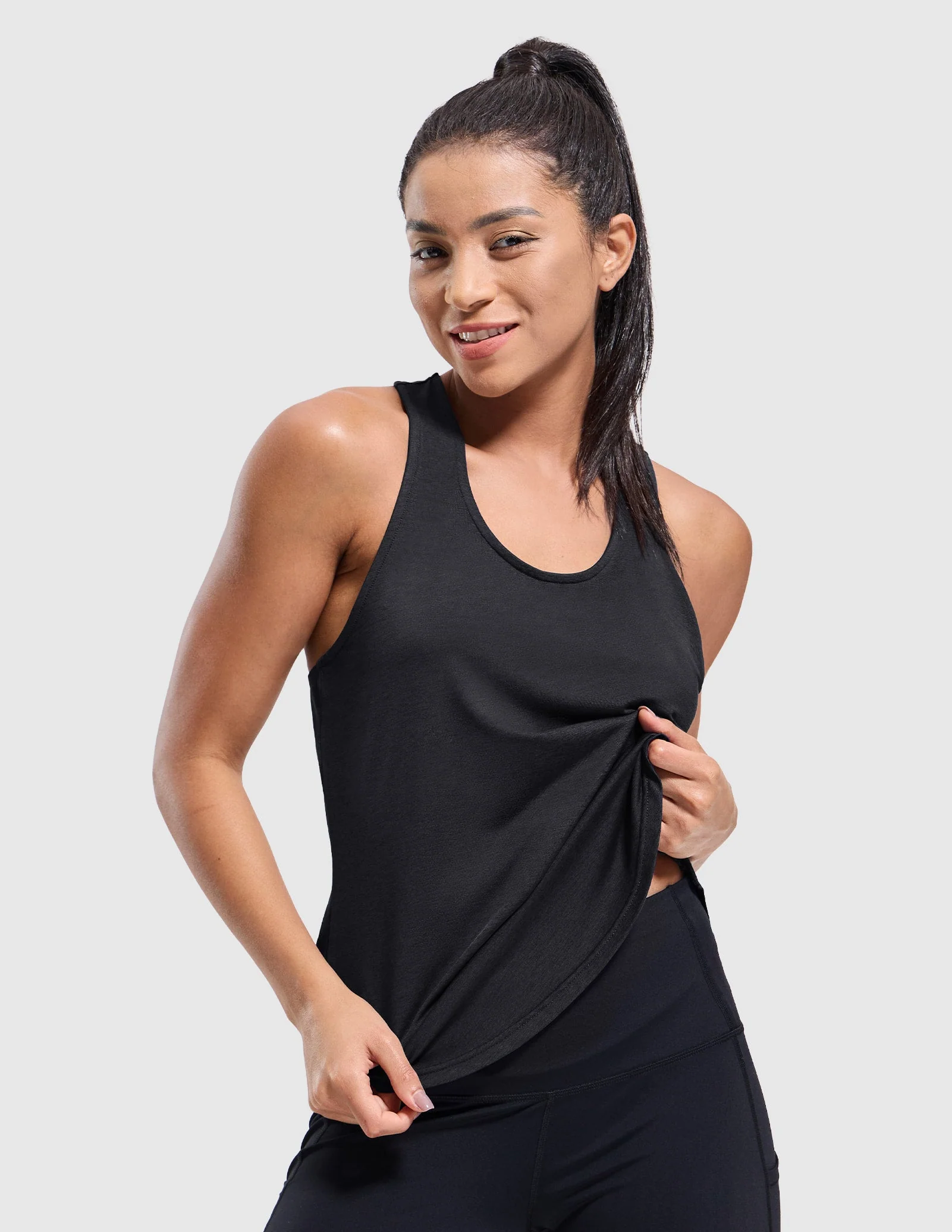 Women's StrapFlow Curvy Tank Top - Image 31